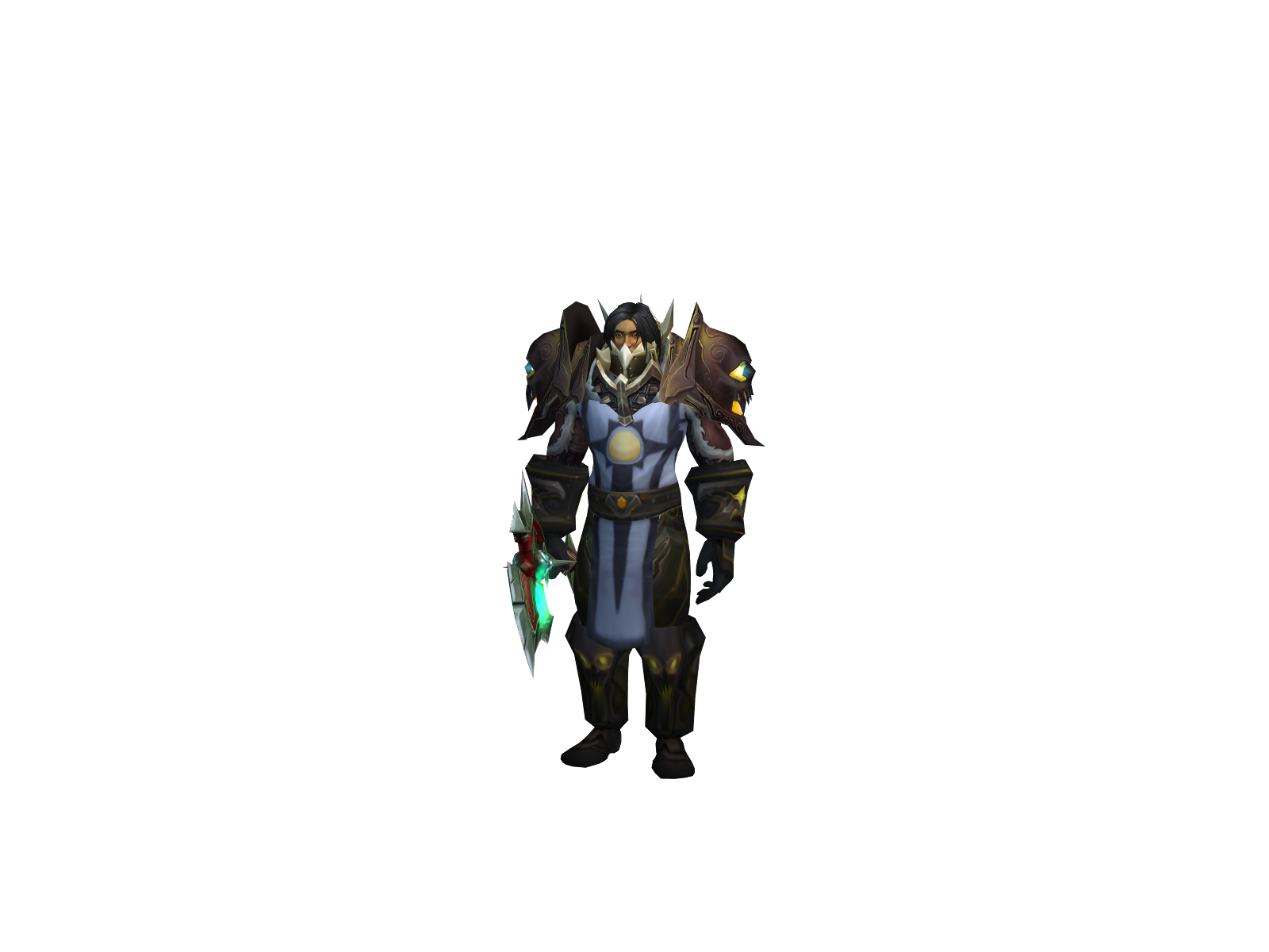 Rahigh 3D character render