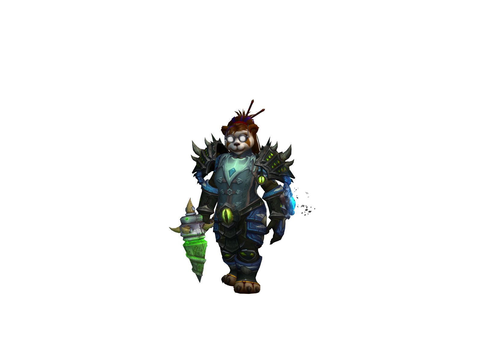Wavie 3D character render