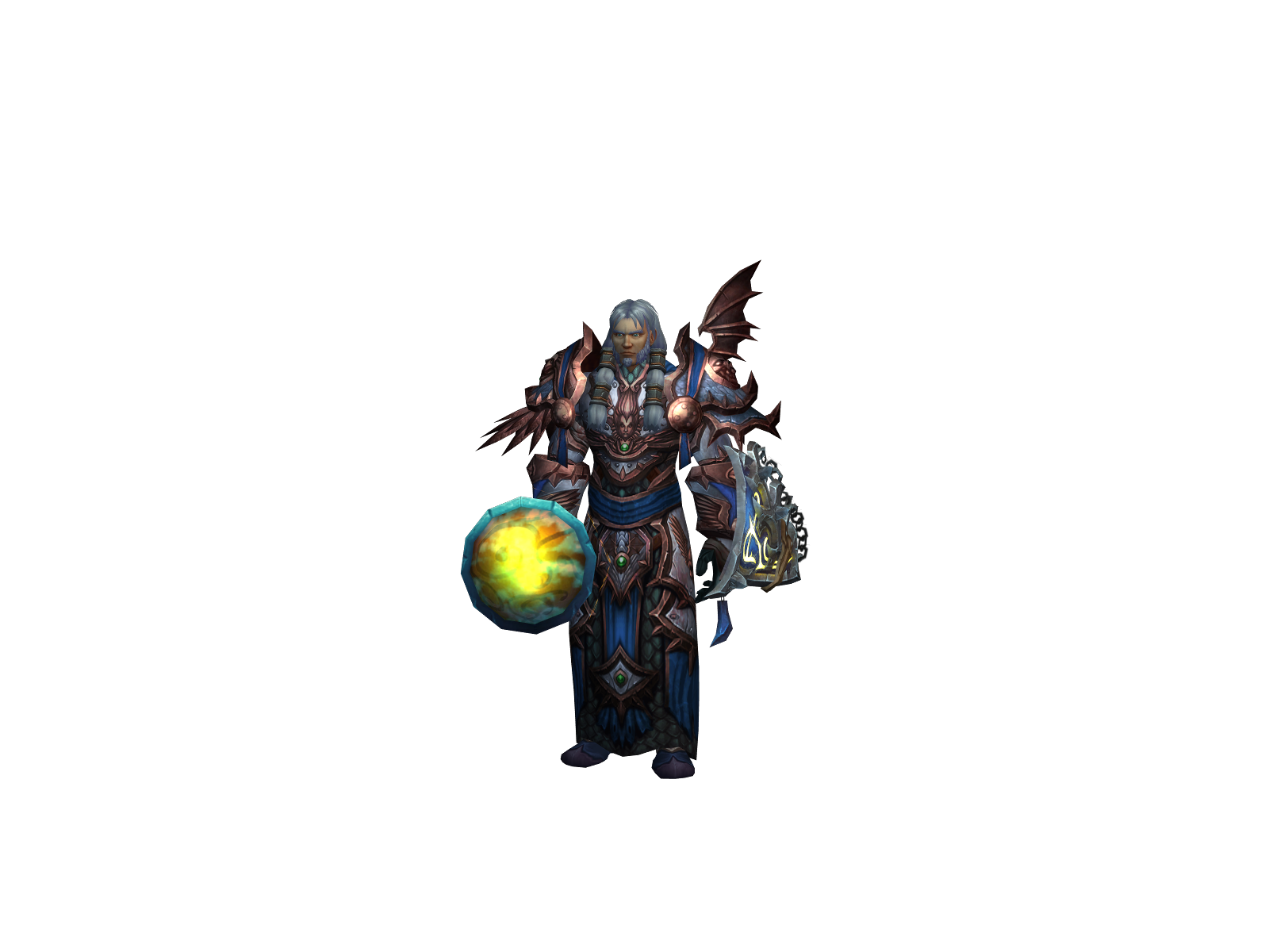 Zeromor 3D character render