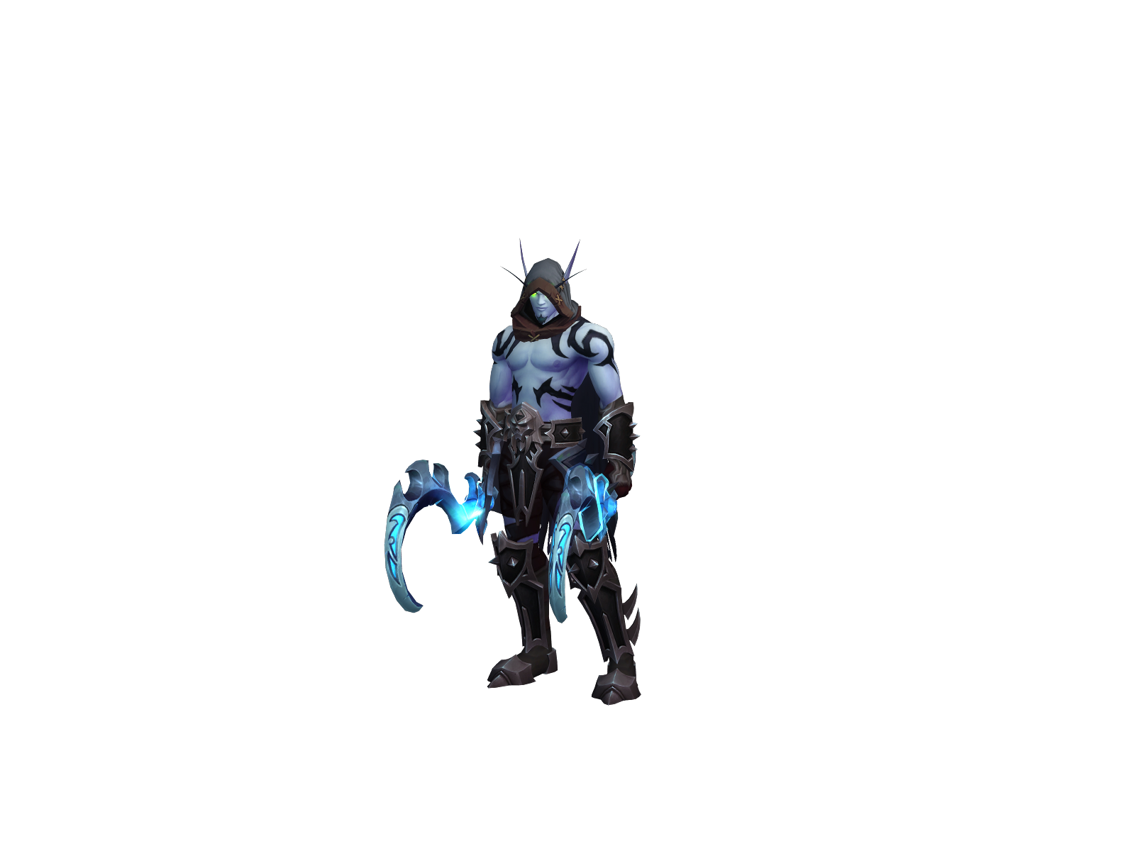 Chevchelios 3D character render