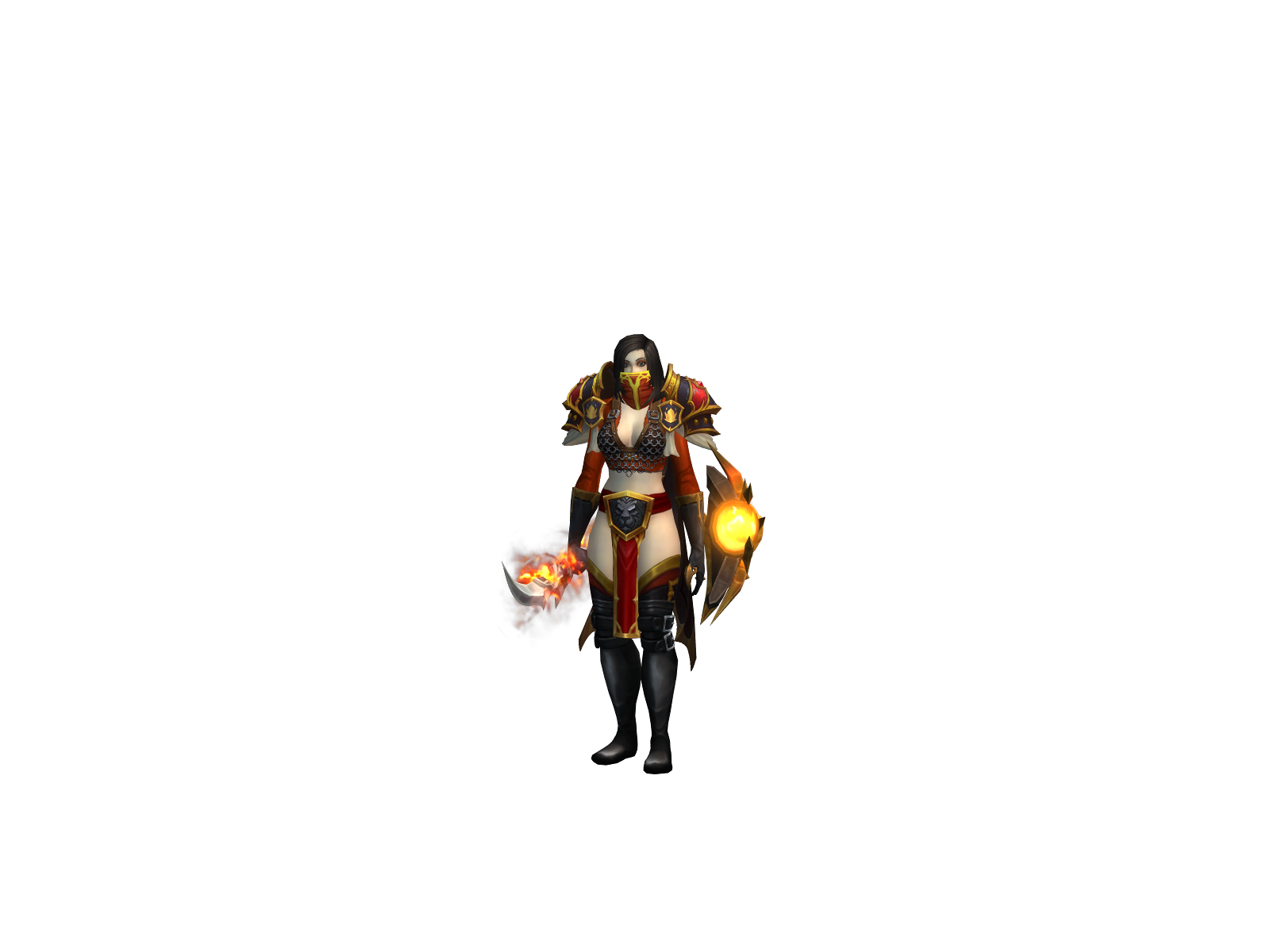 Partz 3D character render