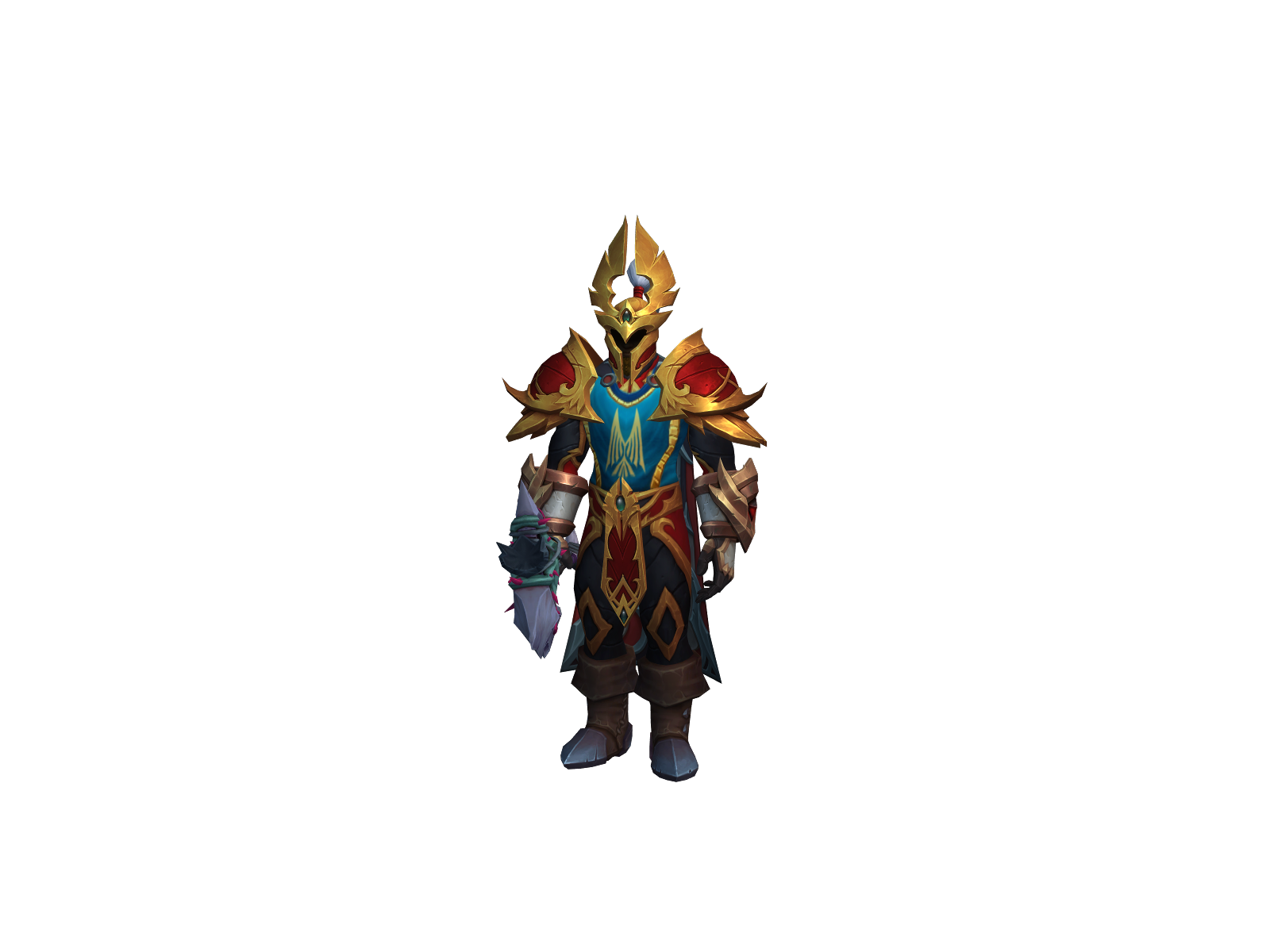 Vonfraud 3D character render
