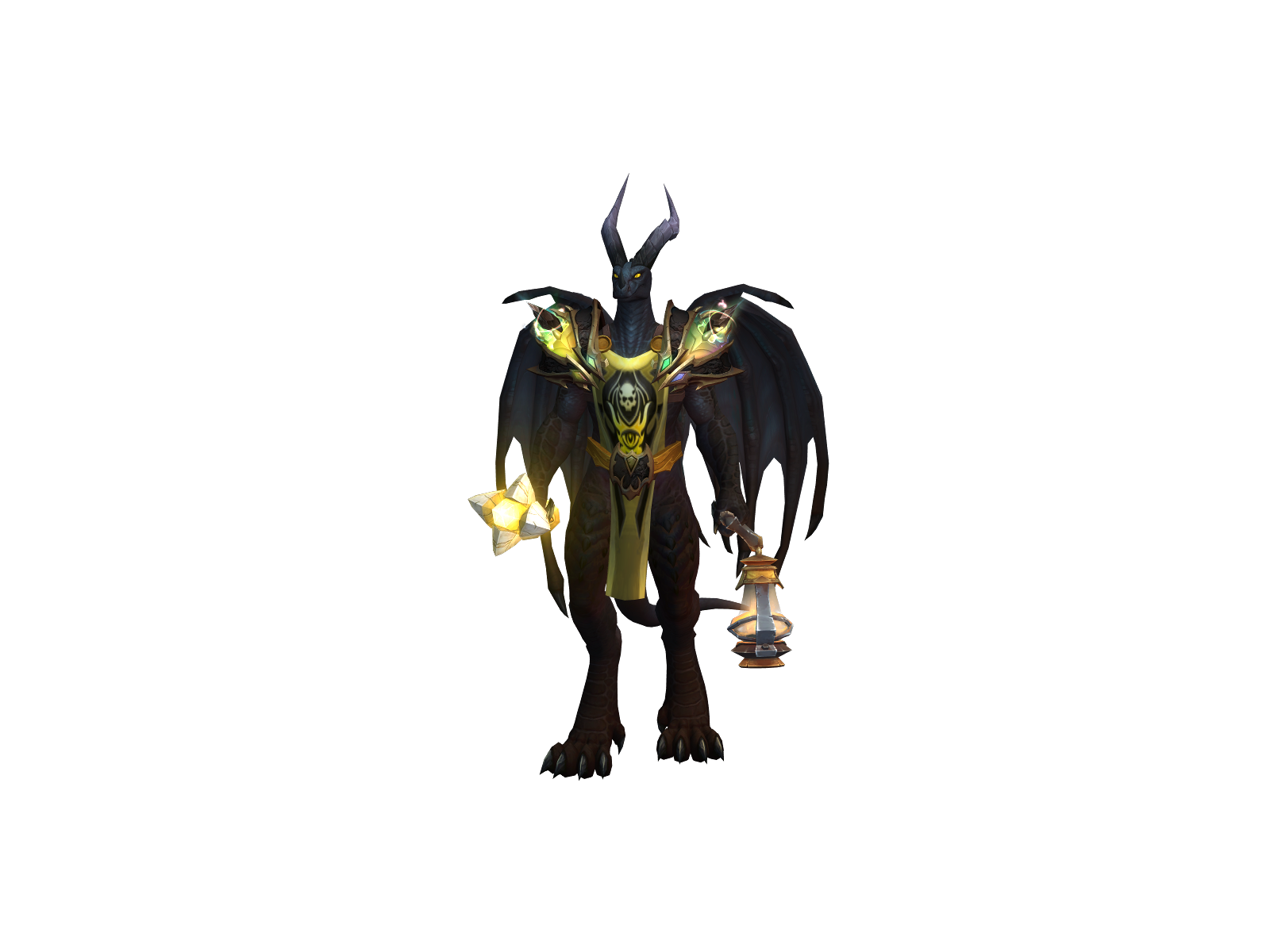 Eldragon 3D character render
