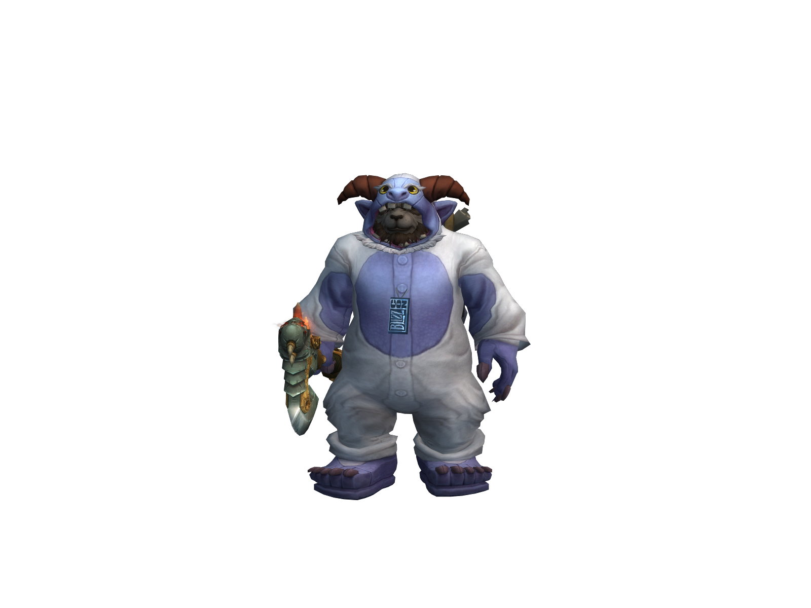 Zankah 3D character render