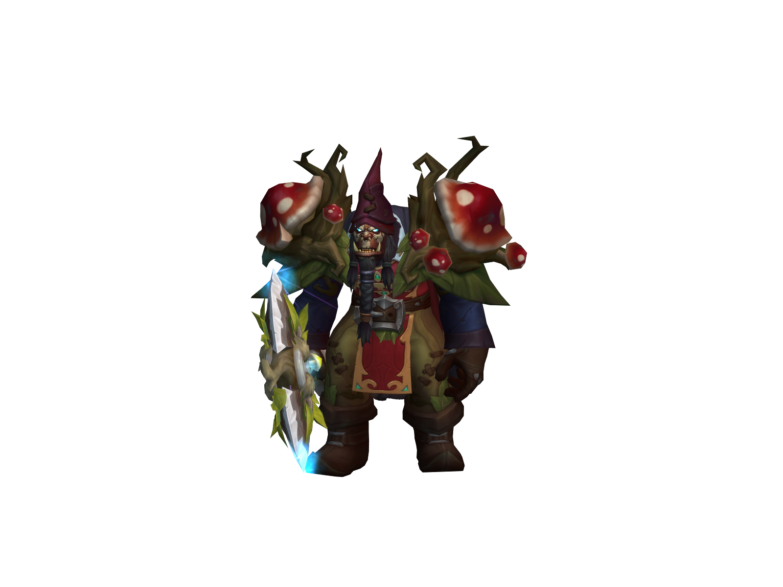 Crèmefraîche 3D character render