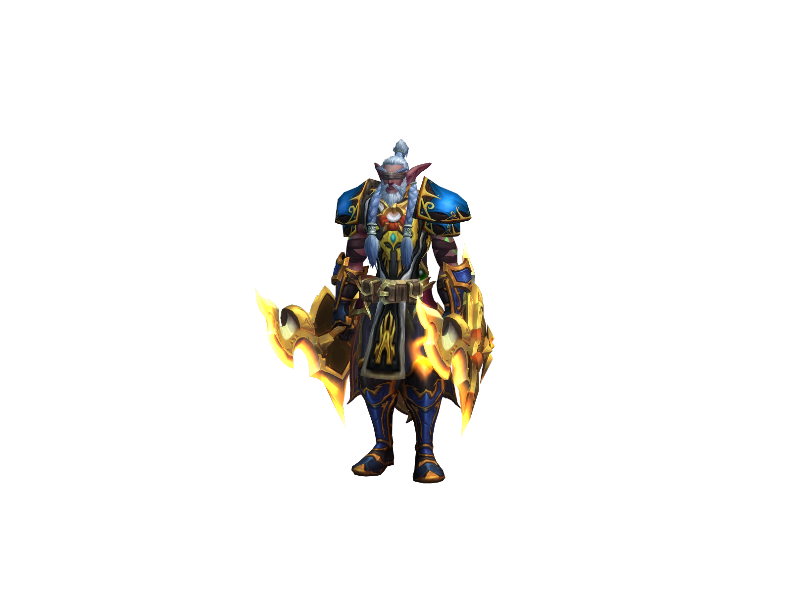 Demrock 3D character render