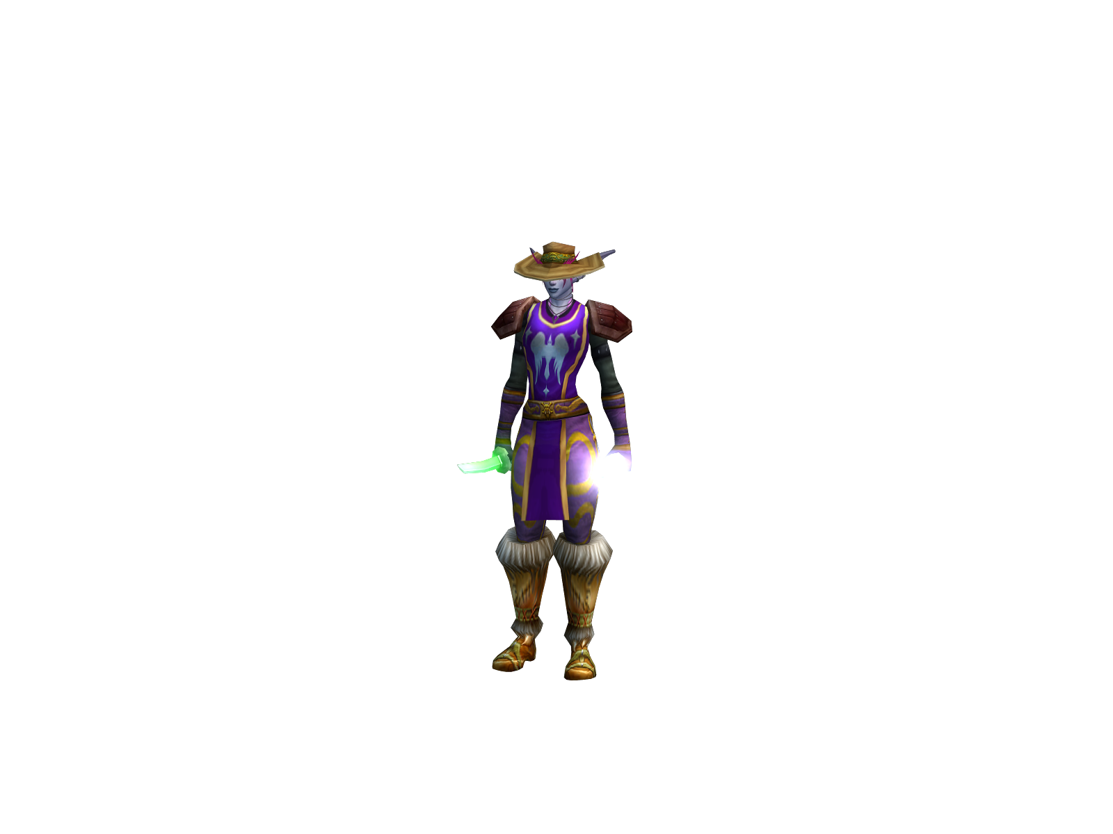 Flornia 3D character render