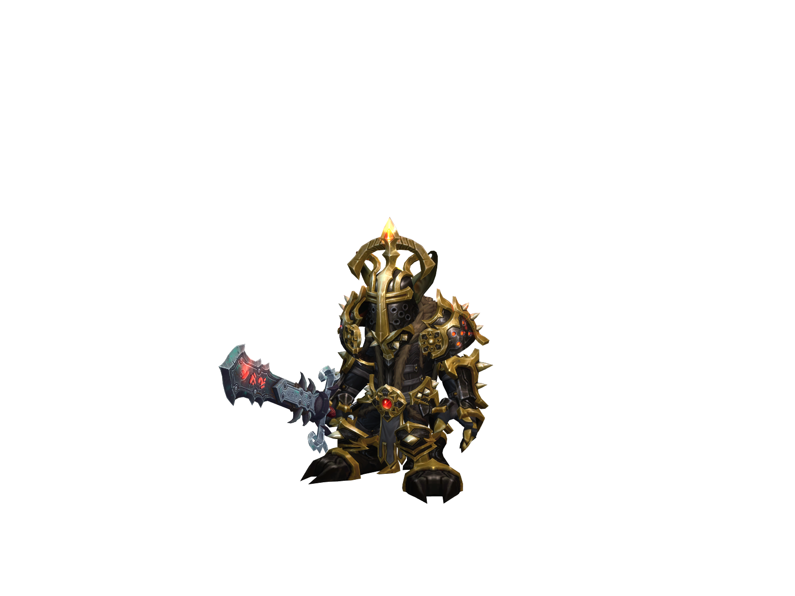 Zôltan 3D character render