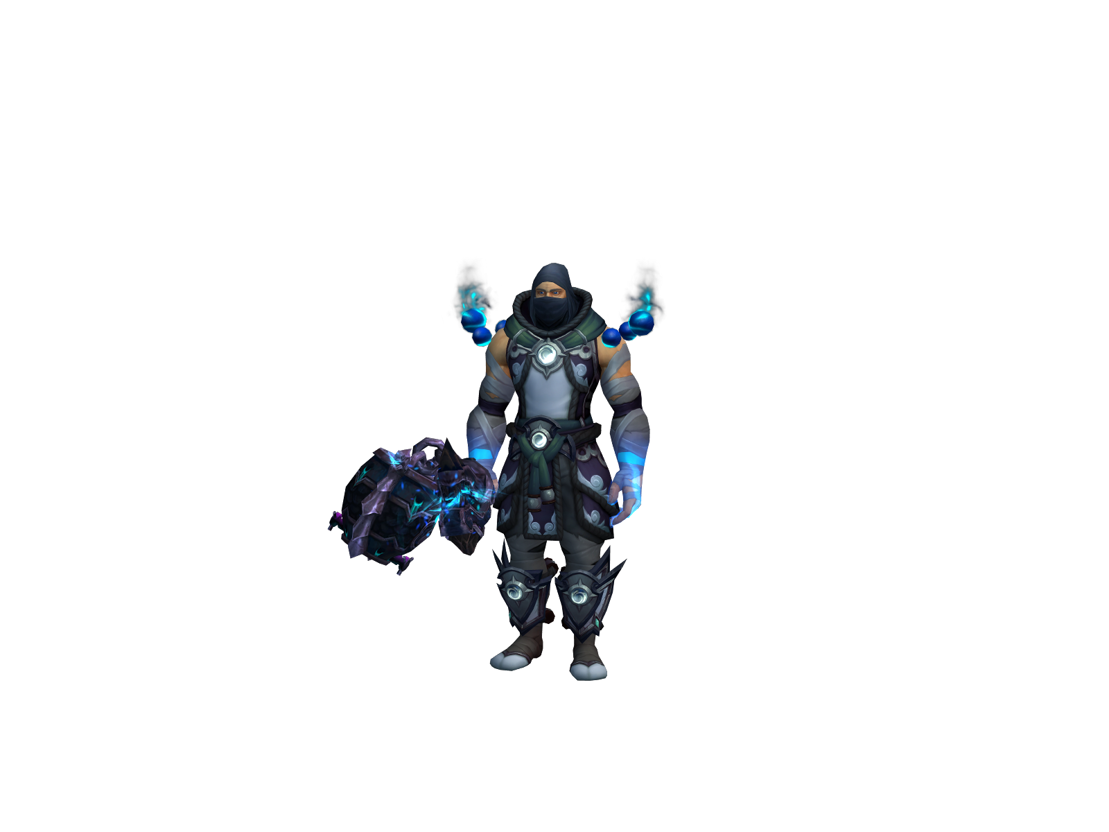 Brõdy 3D character render