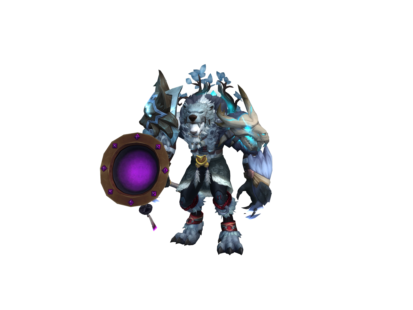 Currants 3D character render