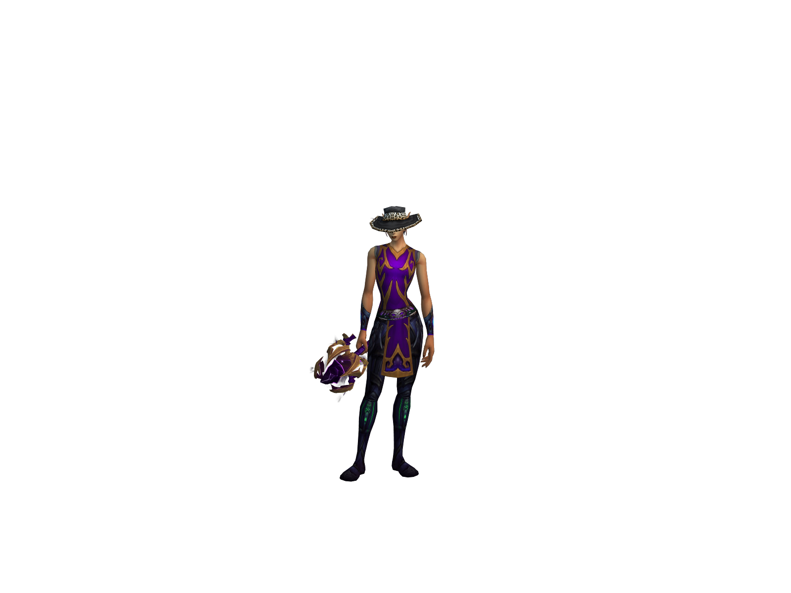 Zulini 3D character render