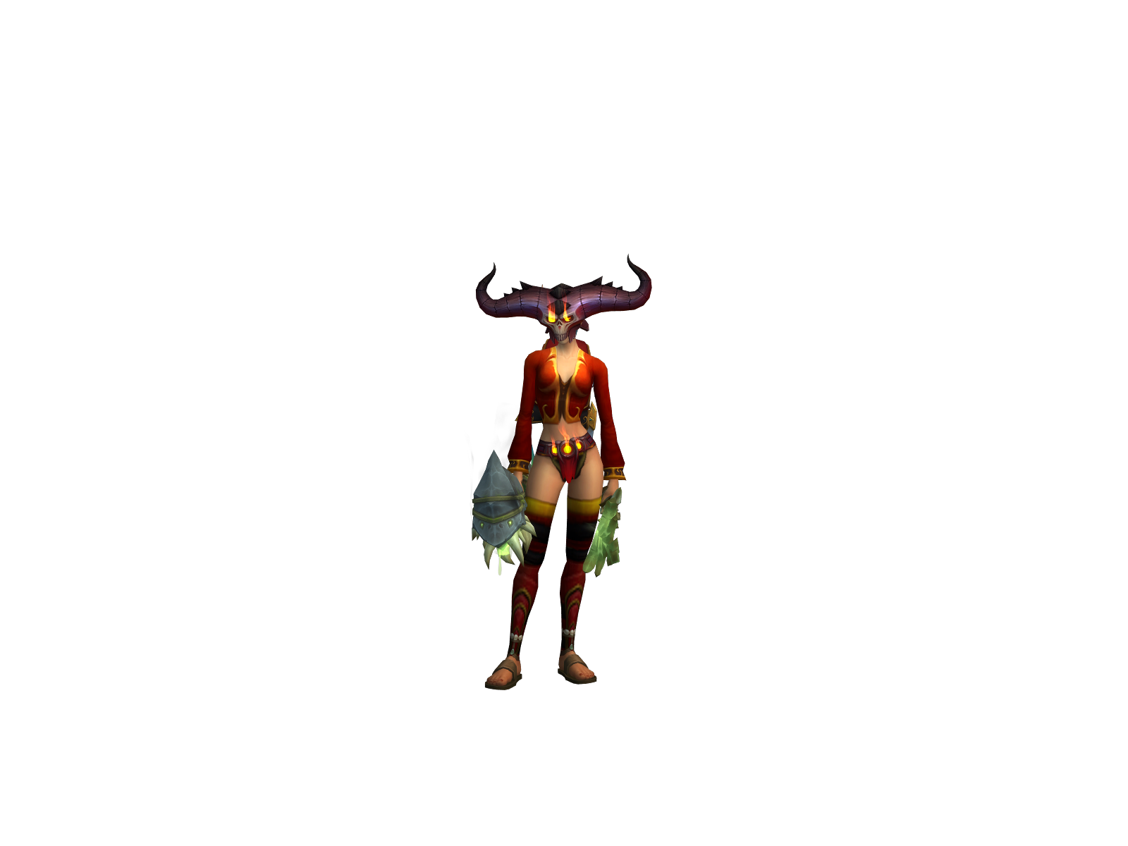 Nøheals 3D character render