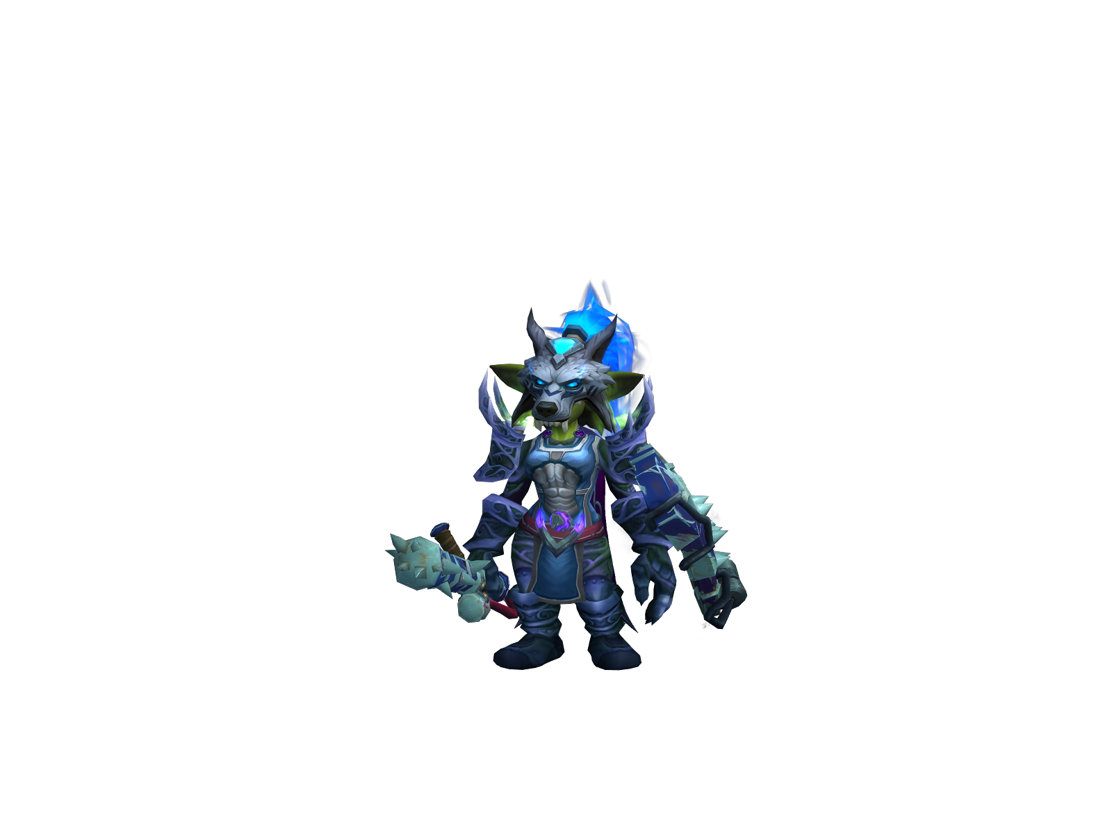 Elisandekana 3D character render