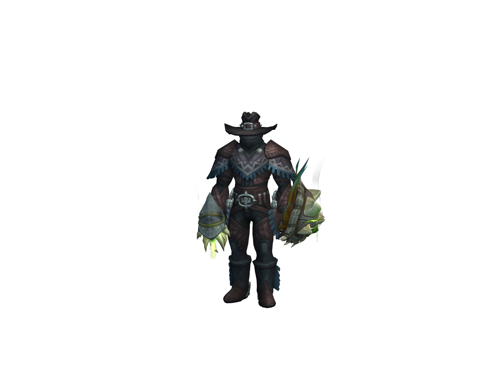 Masada 3D character render