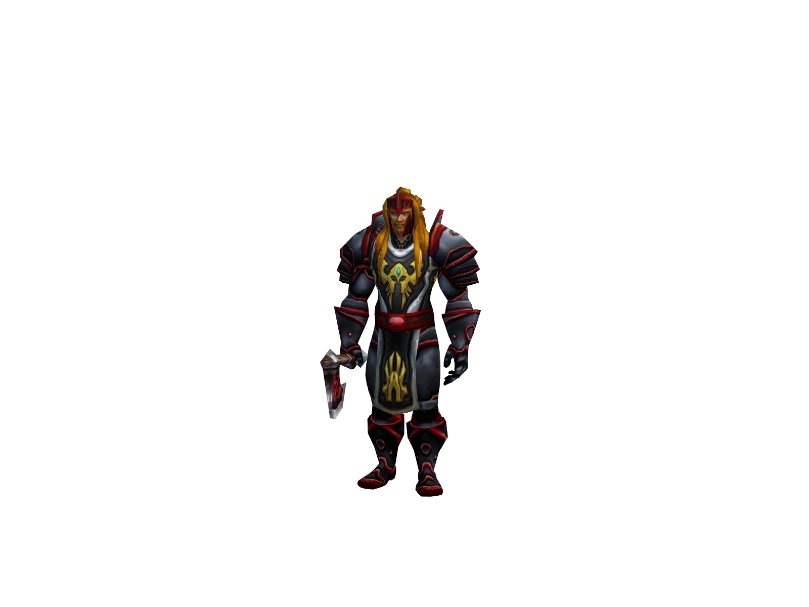 Choppy 3D character render
