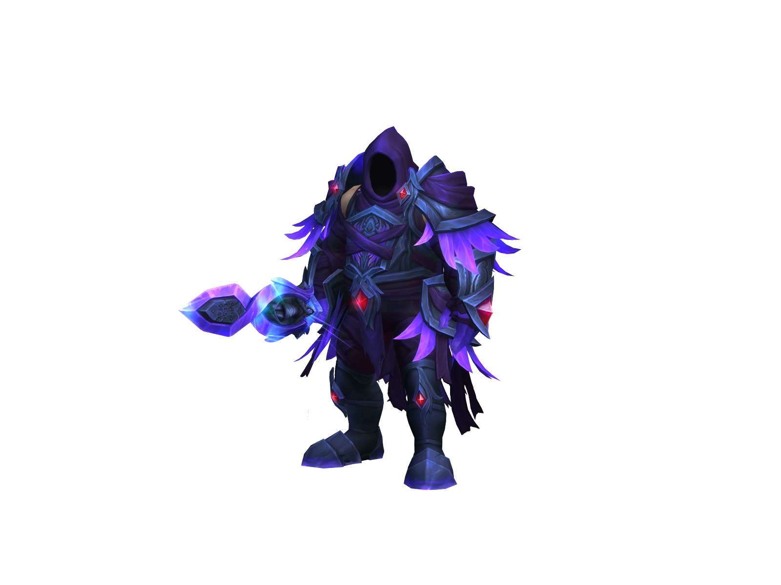 Preachir 3D character render