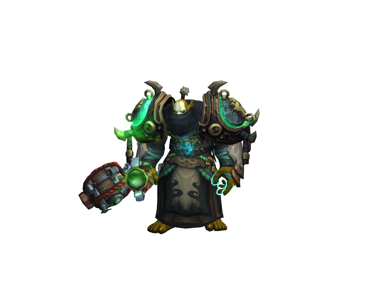Yrgach 3D character render
