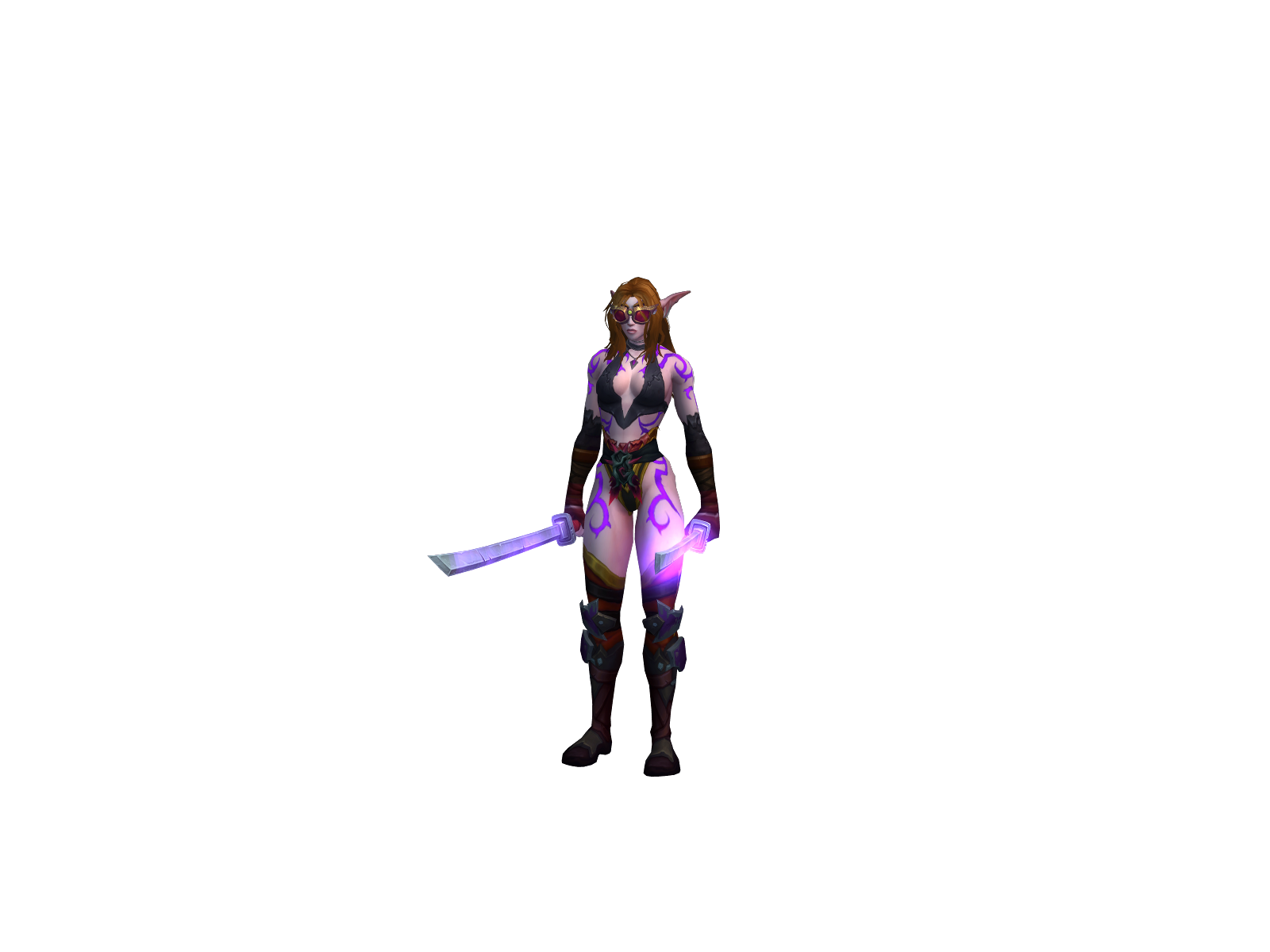 Aurandel 3D character render