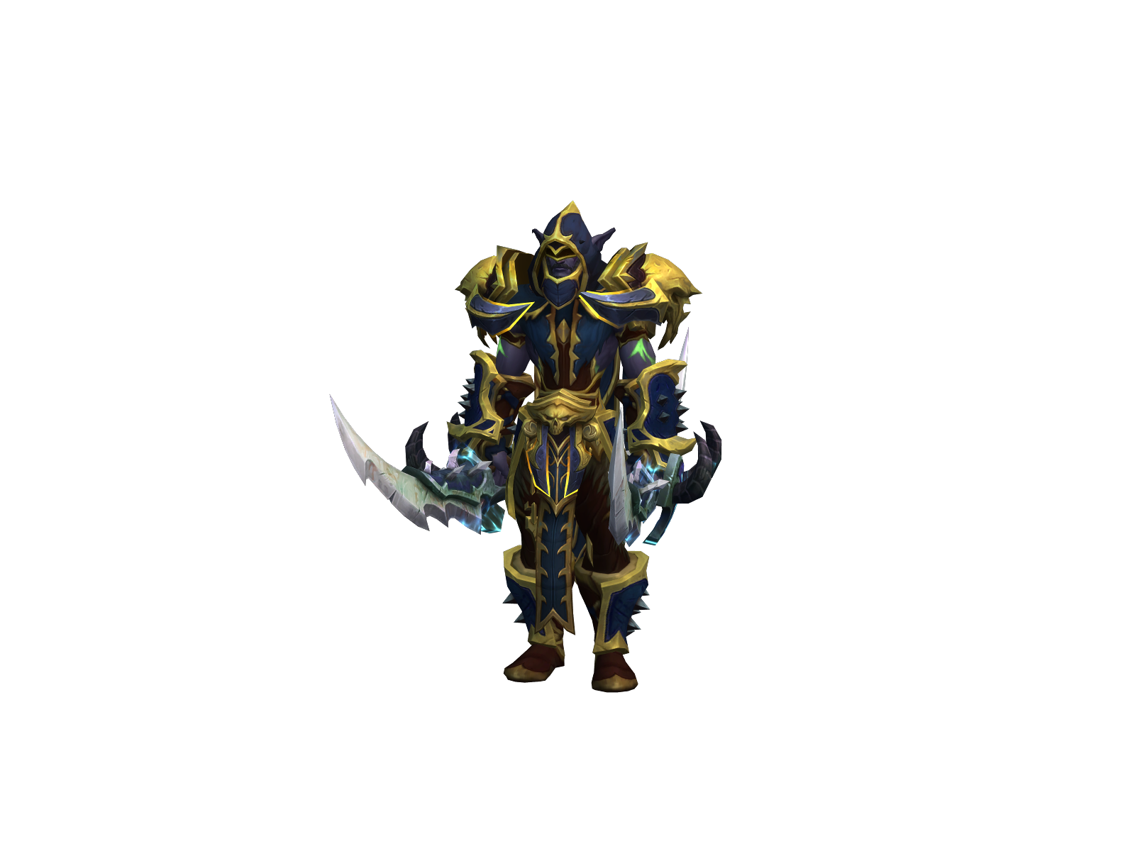 Diffikultiez 3D character render