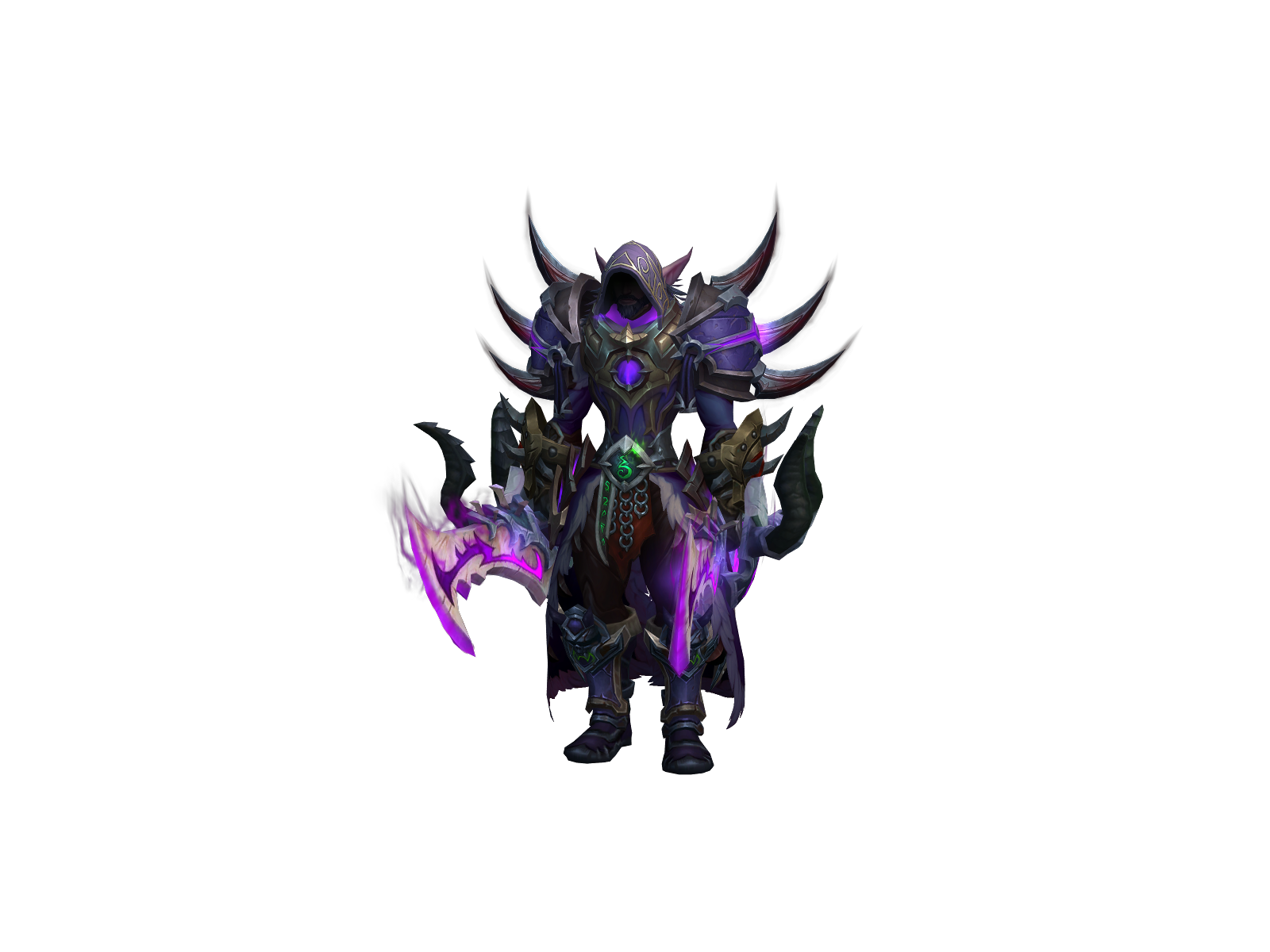Luska 3D character render