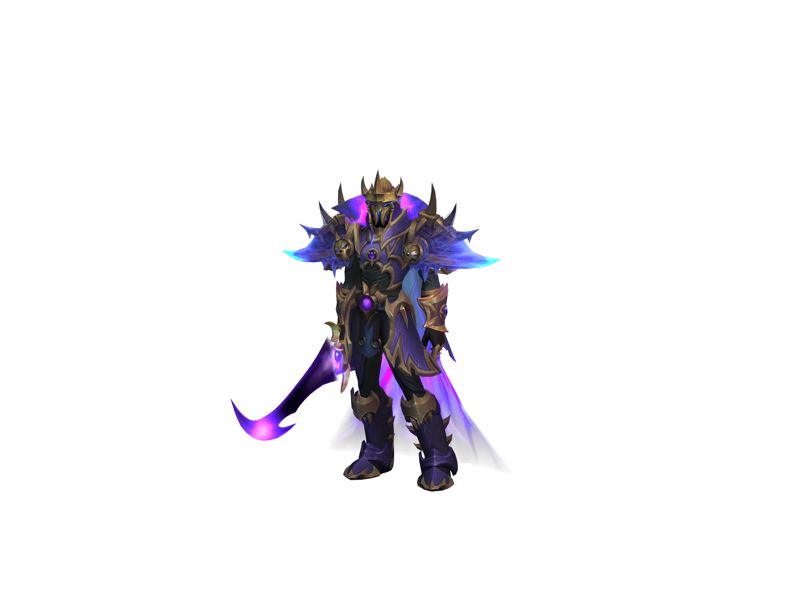 Runehelm 3D character render