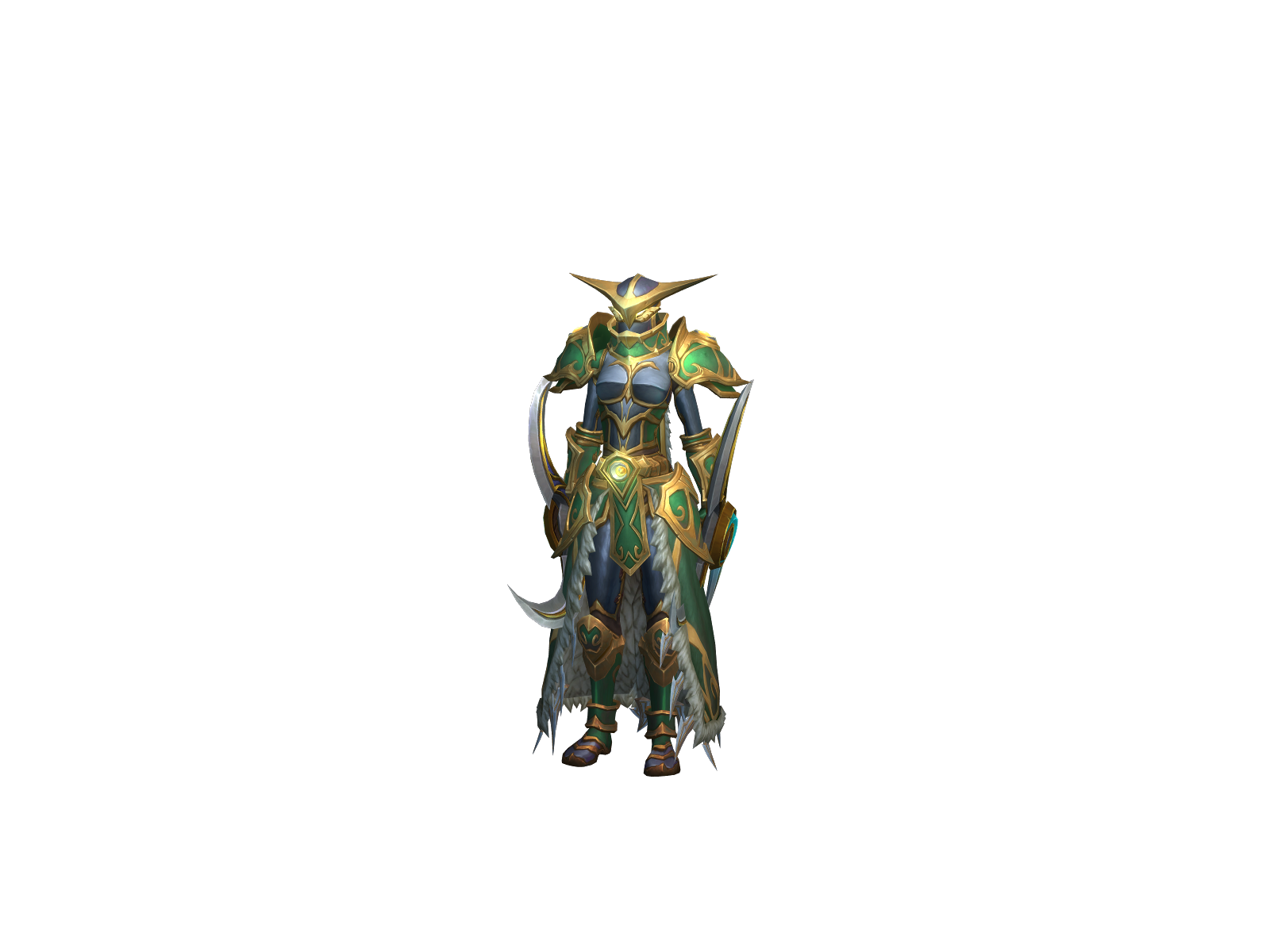 Shauanar 3D character render