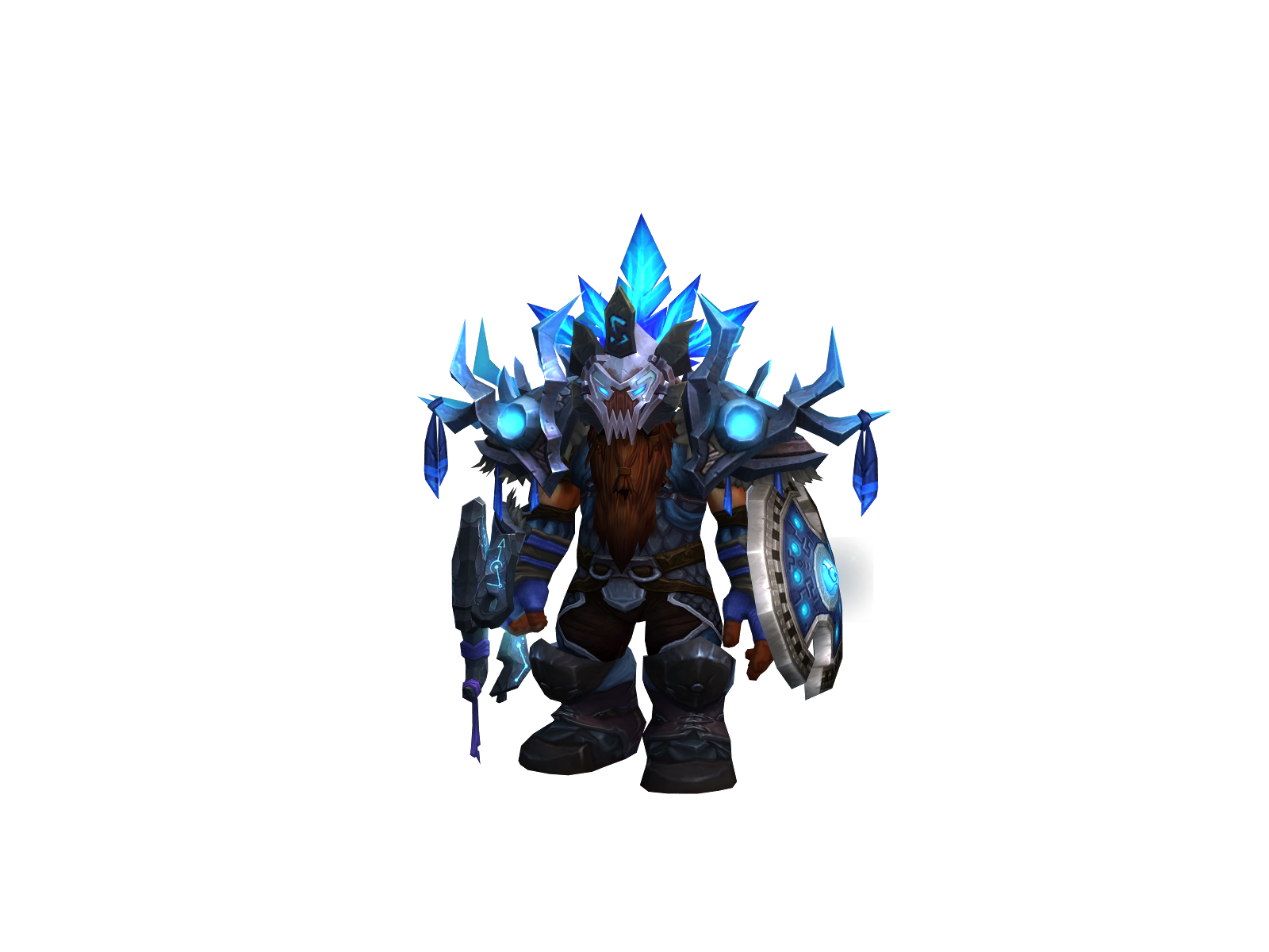 Gimlí 3D character render