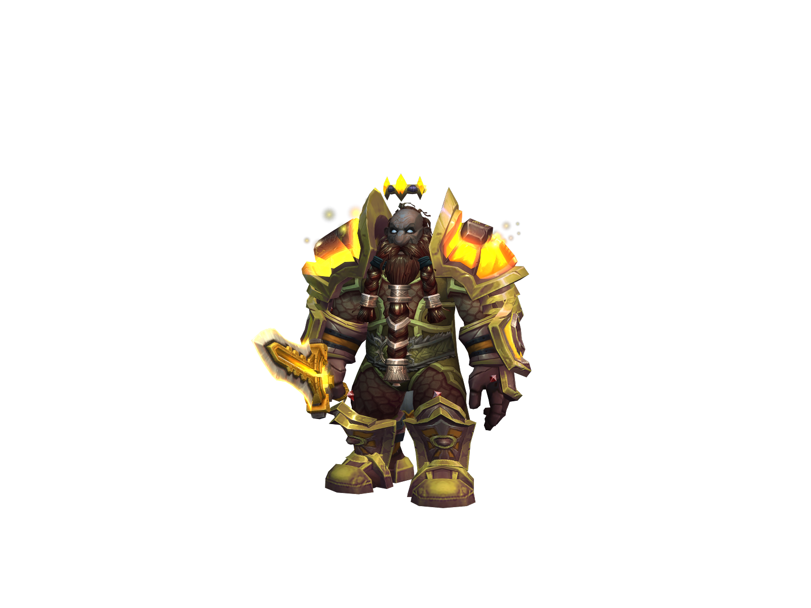 Paladidnt 3D character render