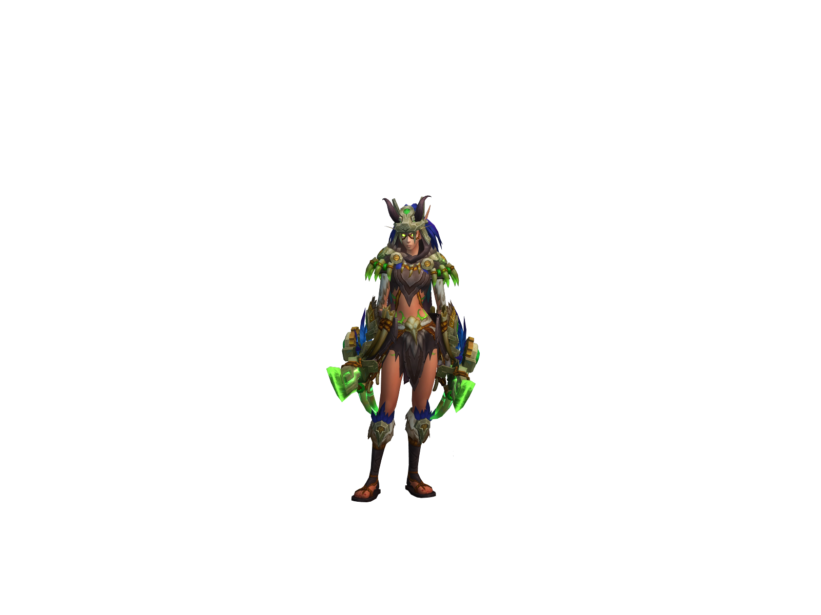 Brannara 3D character render