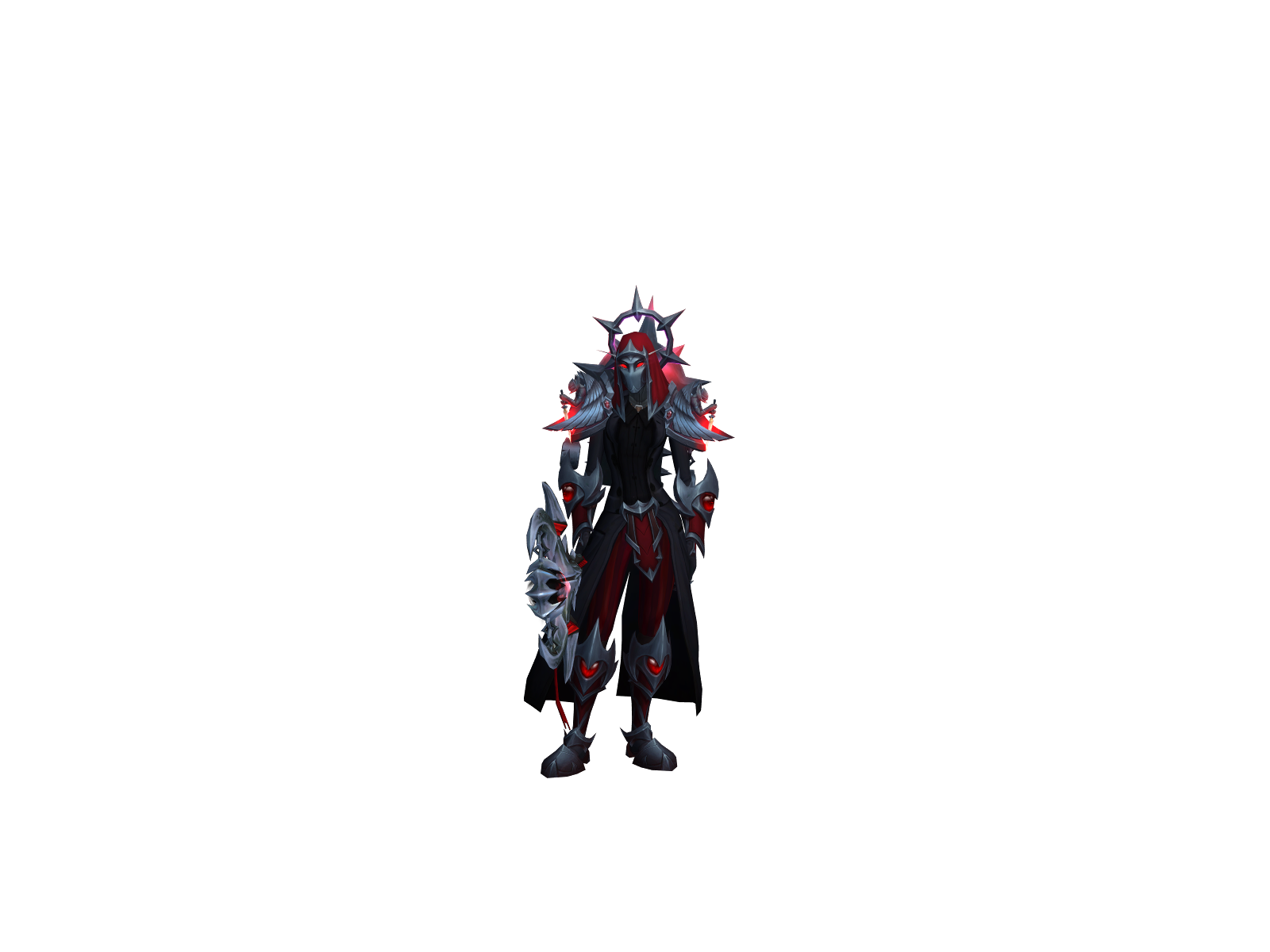 Spellbook 3D character render