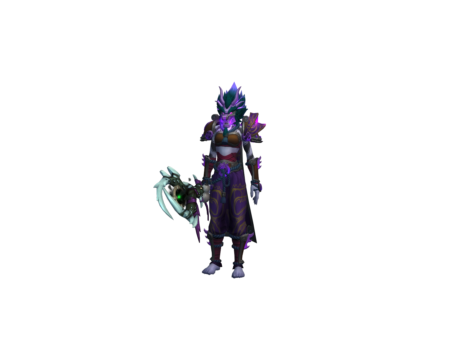Andrath 3D character render