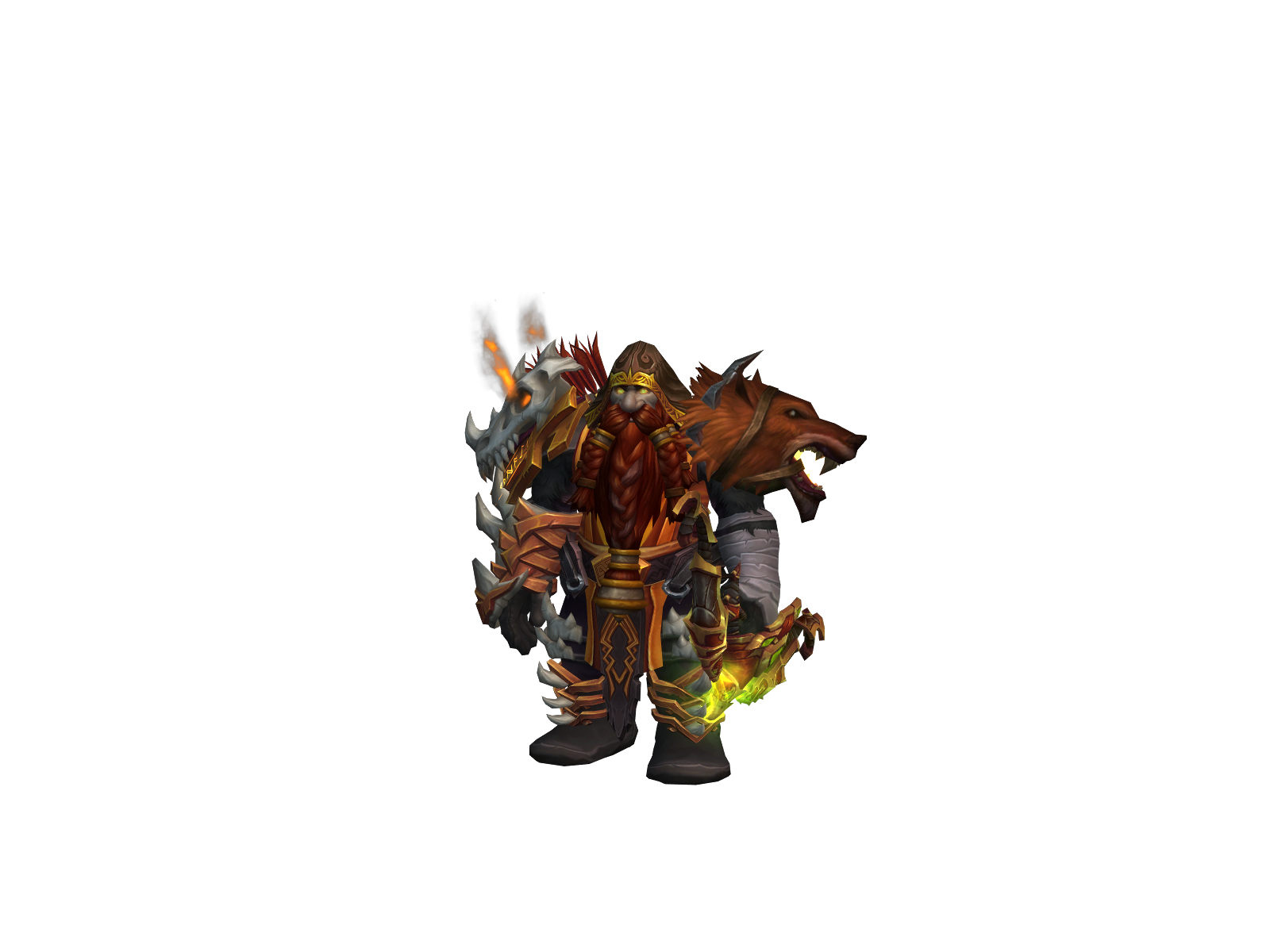Inflexii 3D character render