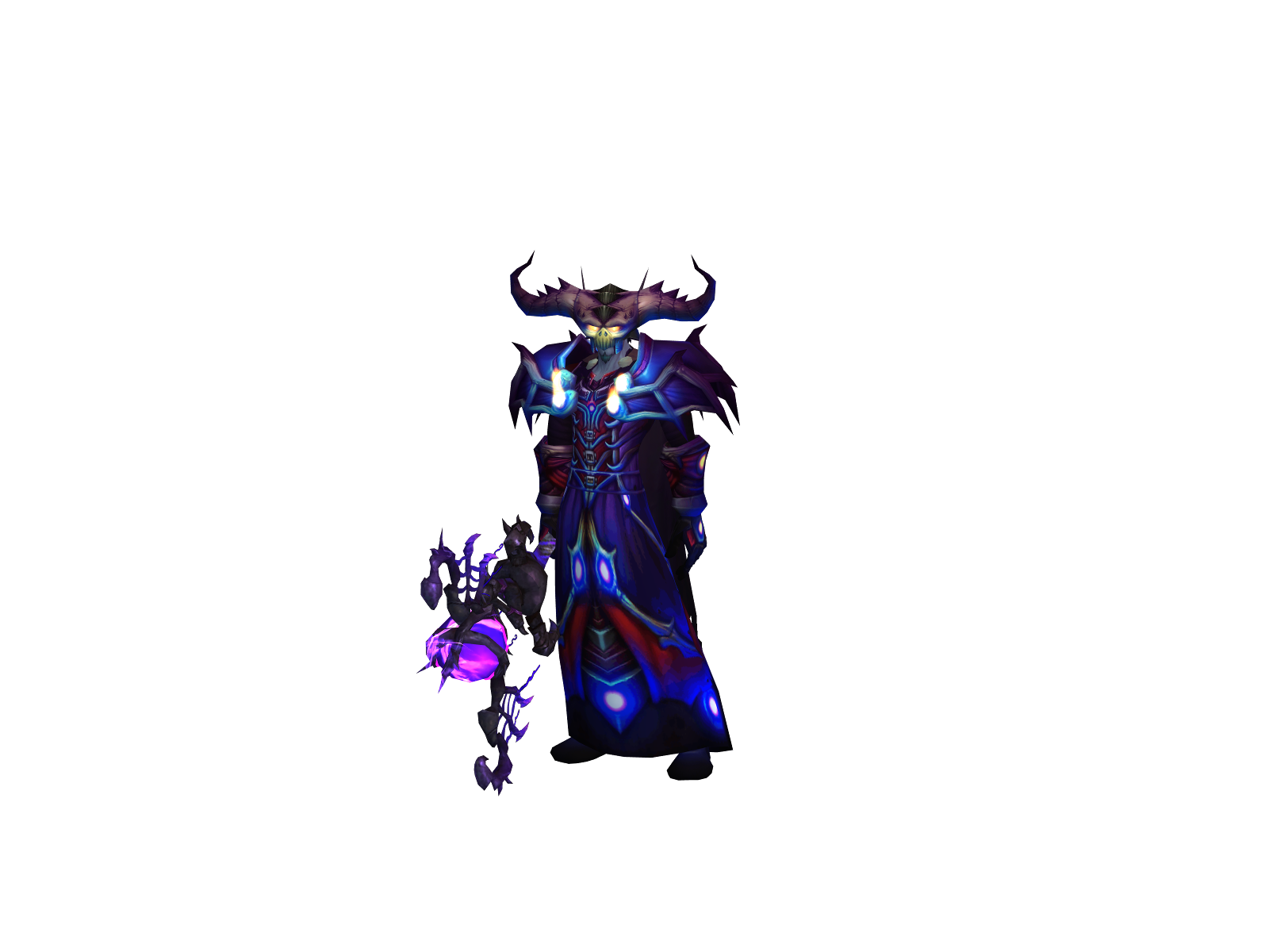 Skream 3D character render