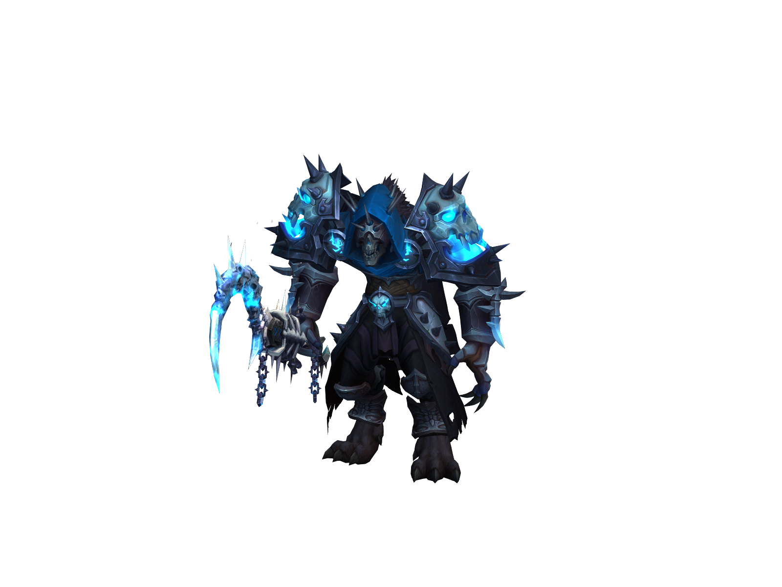 Frindge 3D character render