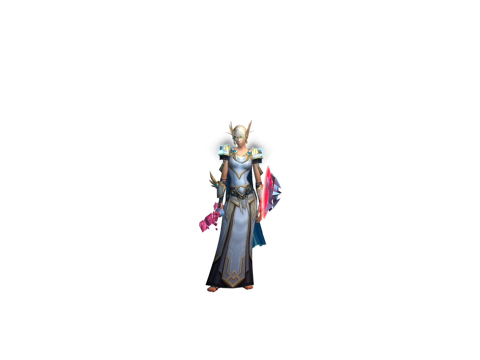 Skyes 3D character render