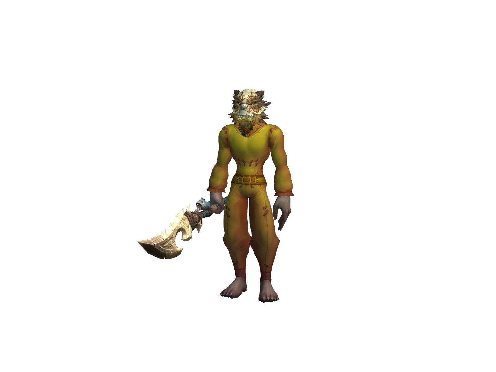 Moonchild 3D character render