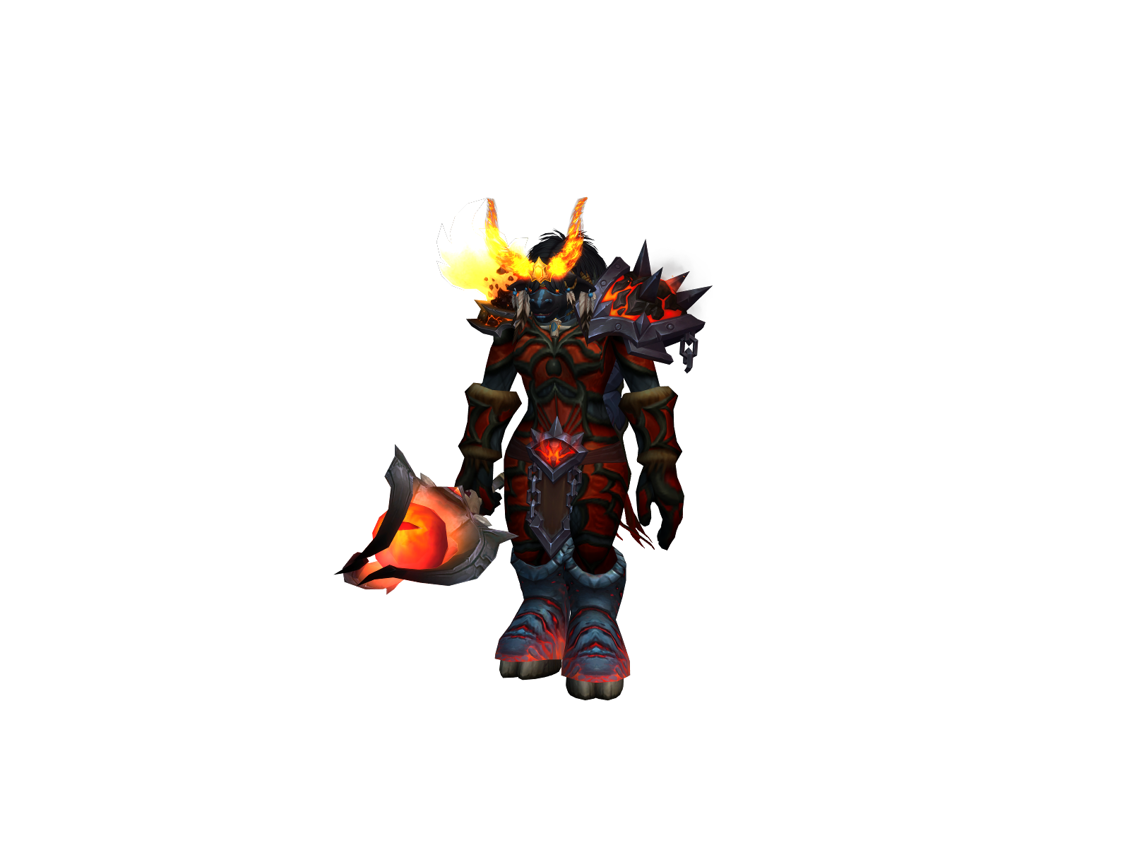 Ferals 3D character render