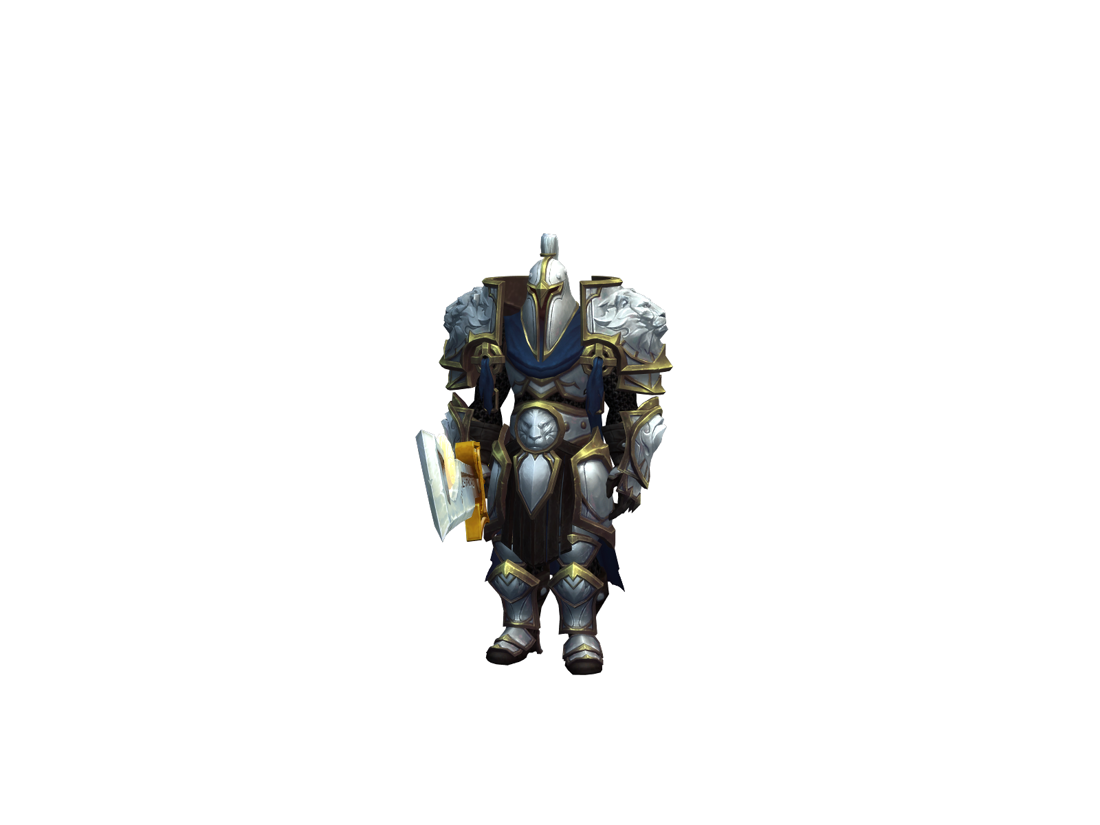 Luxferus 3D character render