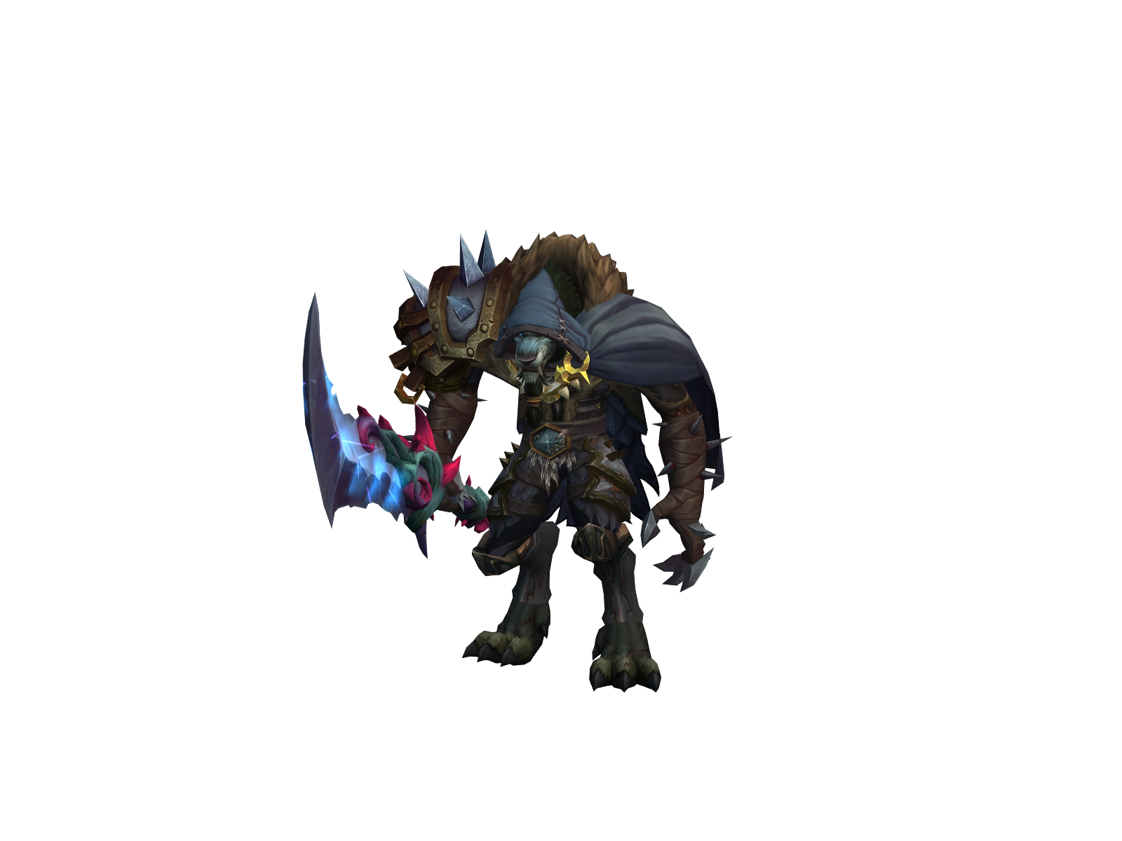 Barcass 3D character render