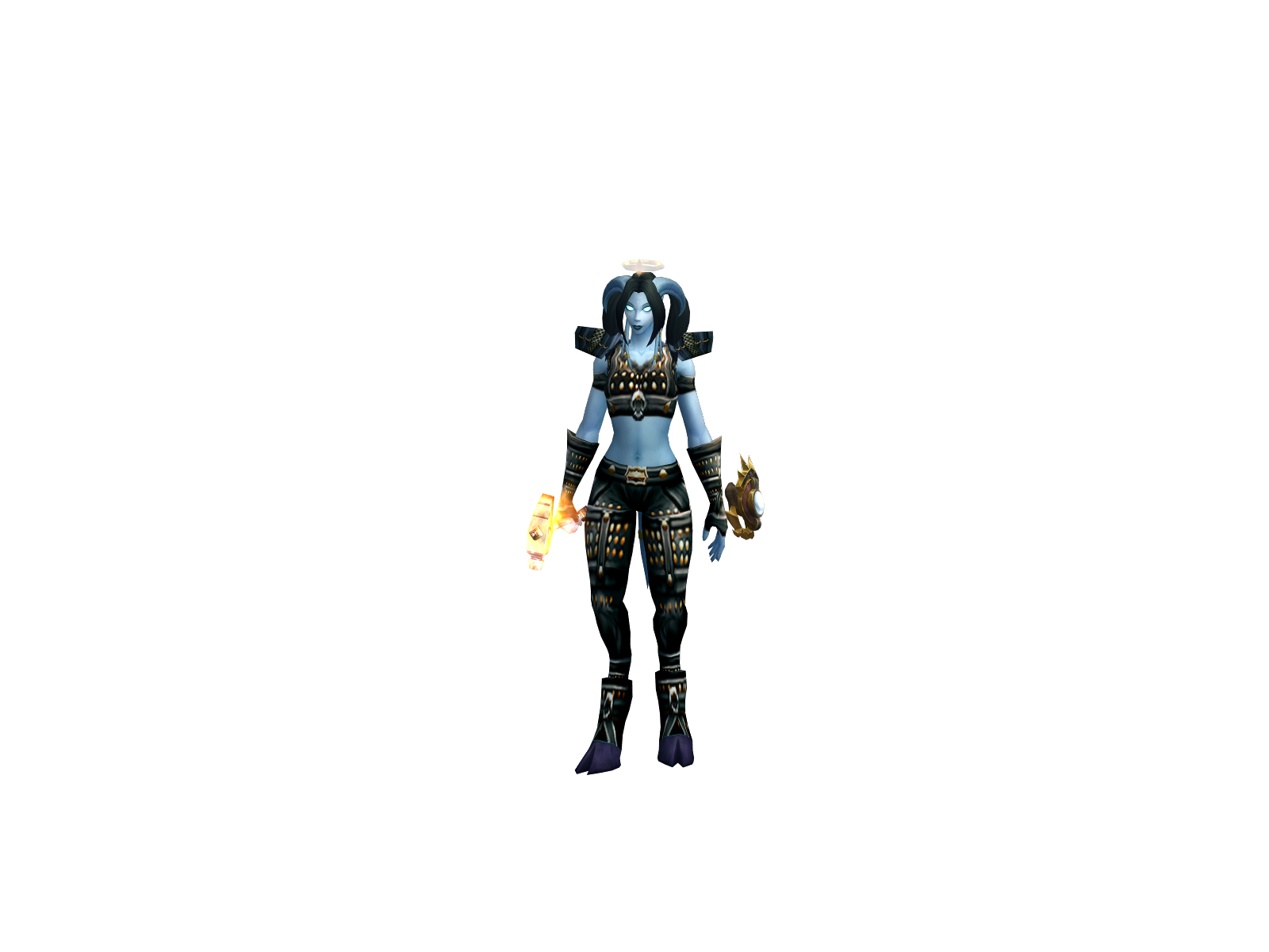 Mamabare 3D character render
