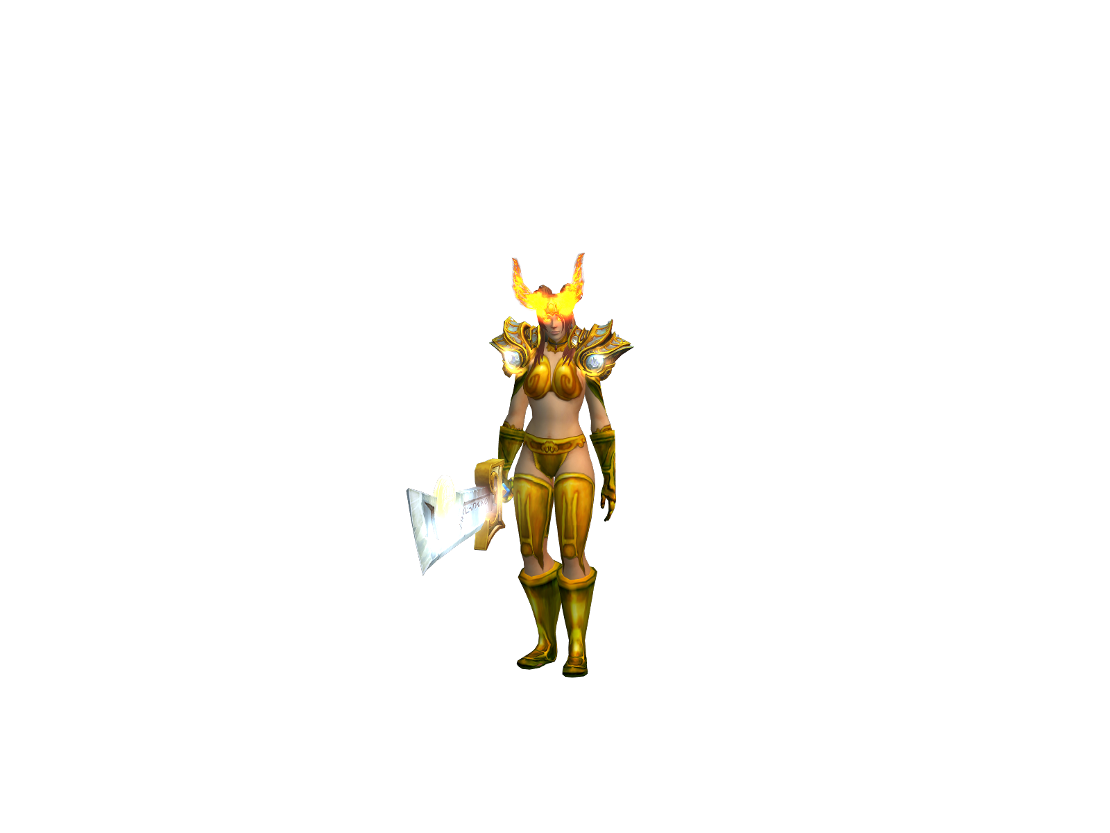 Die 3D character render