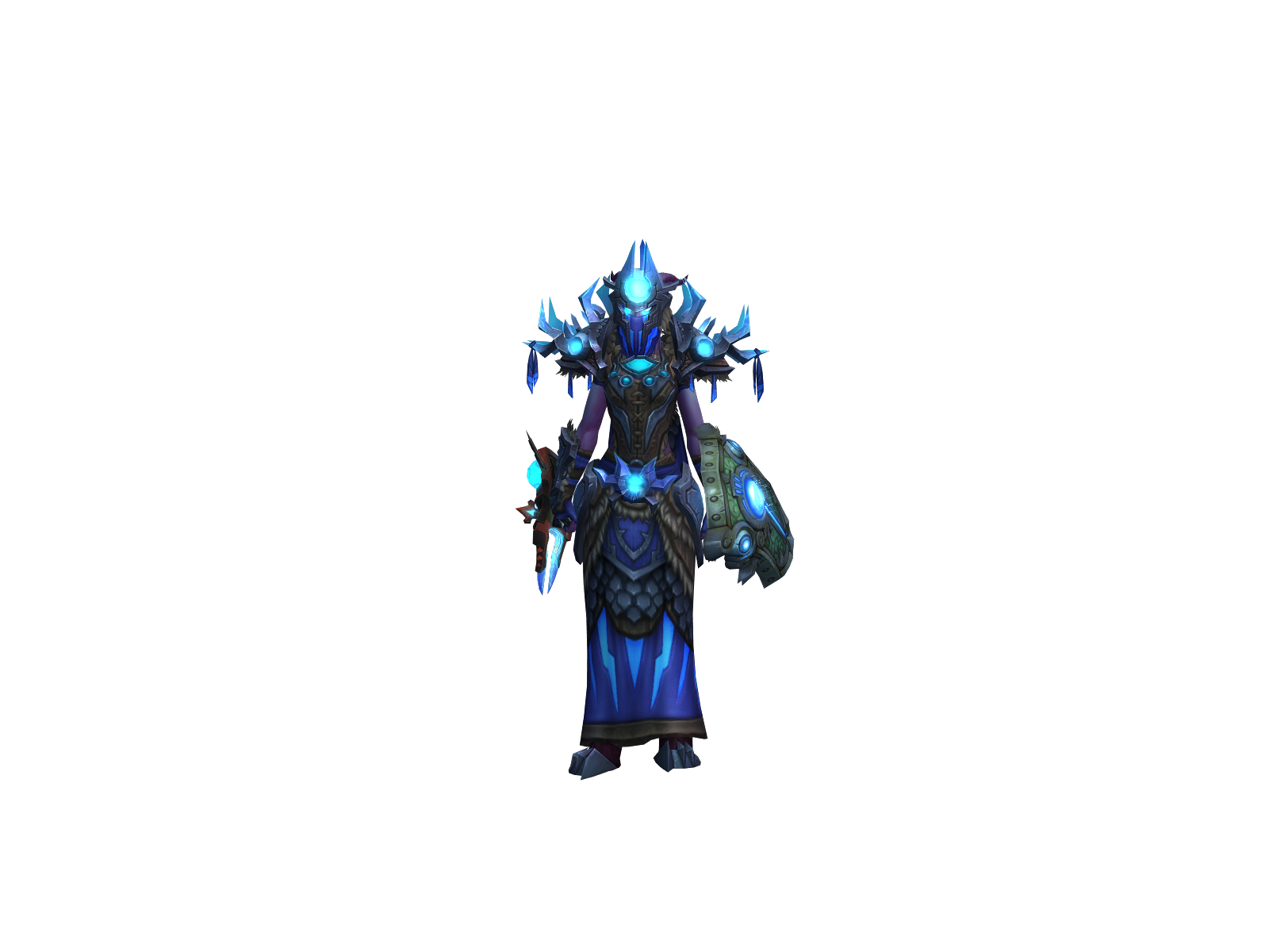 Lightcleave 3D character render