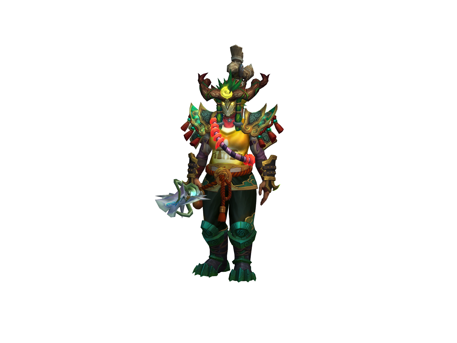 Tophkana 3D character render