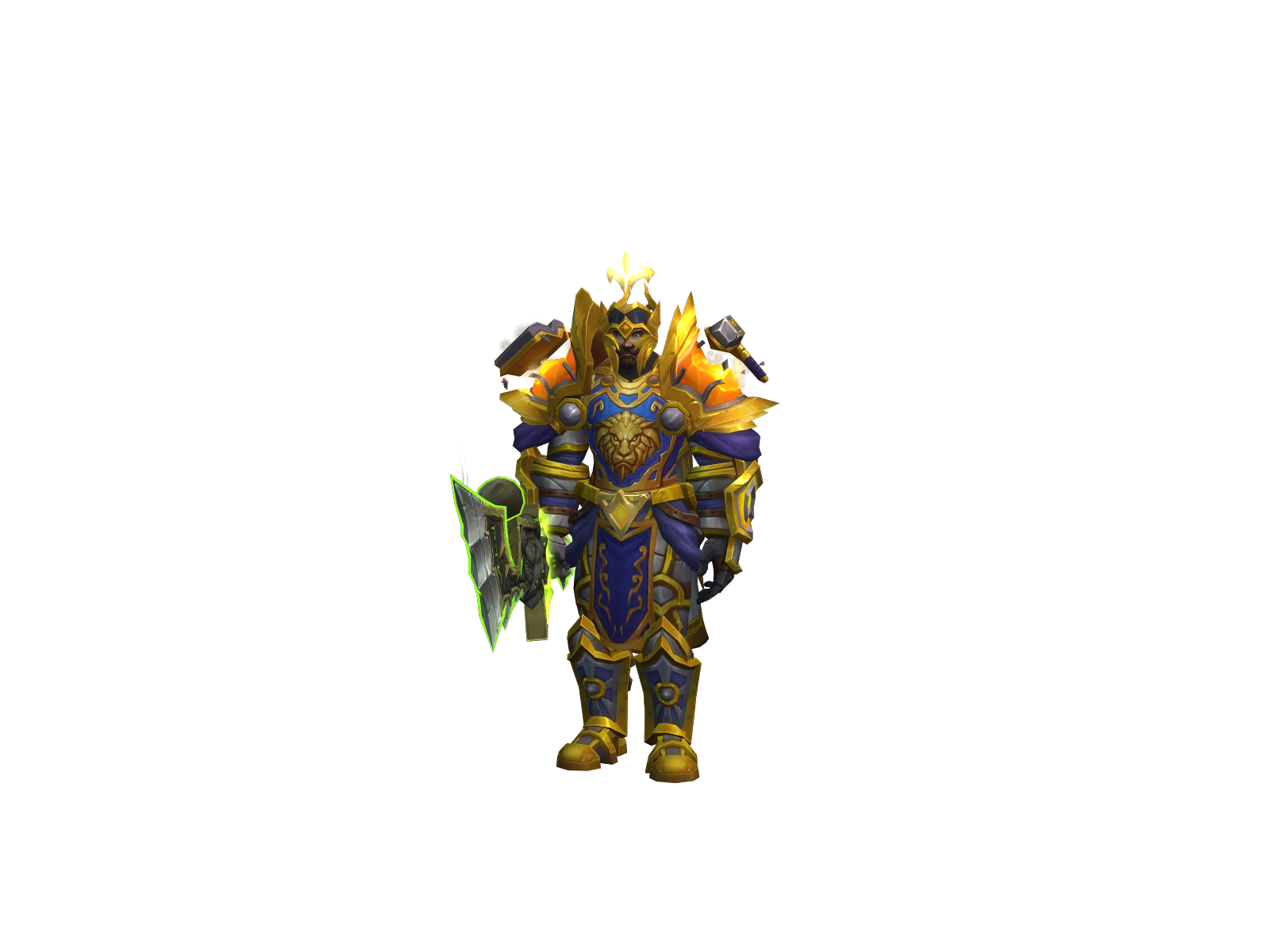 Salvatiion 3D character render