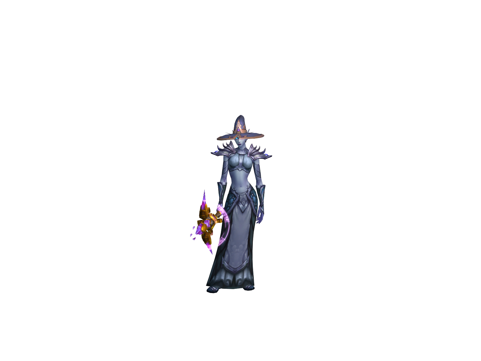 Celestias 3D character render
