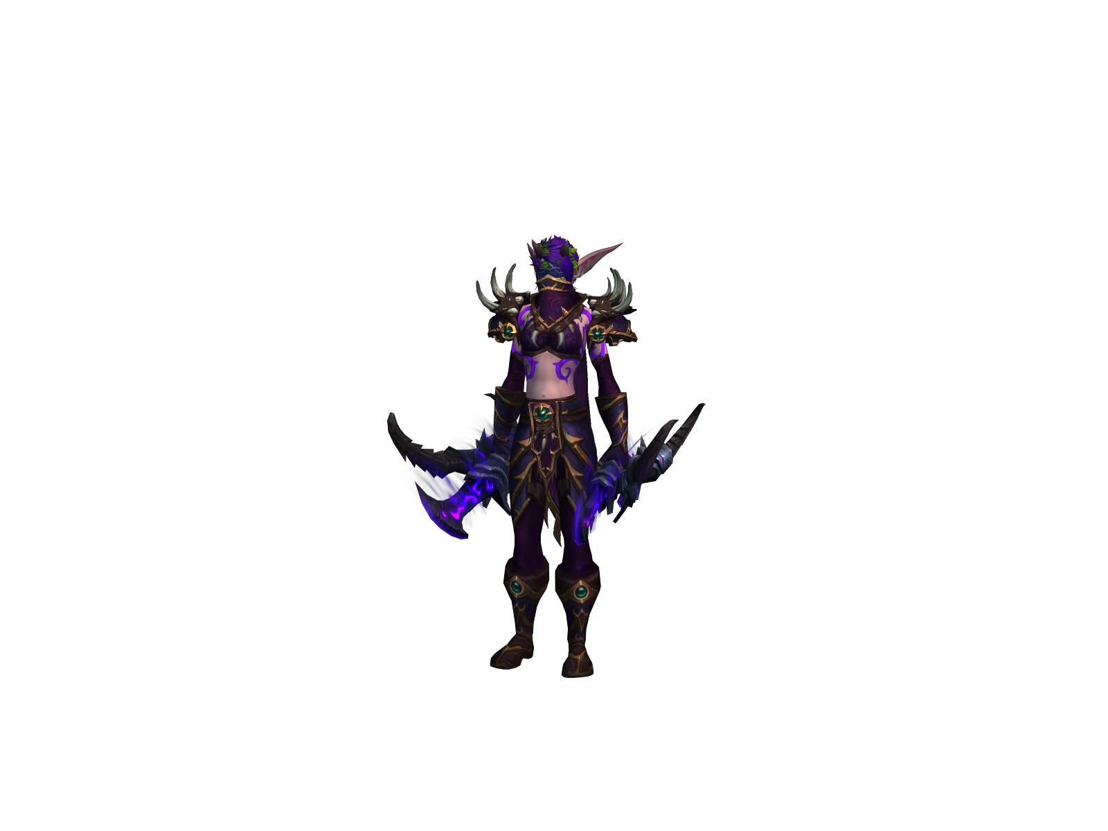 Calenztra 3D character render
