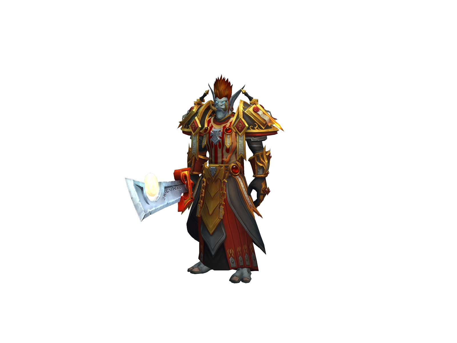 Sinastys 3D character render