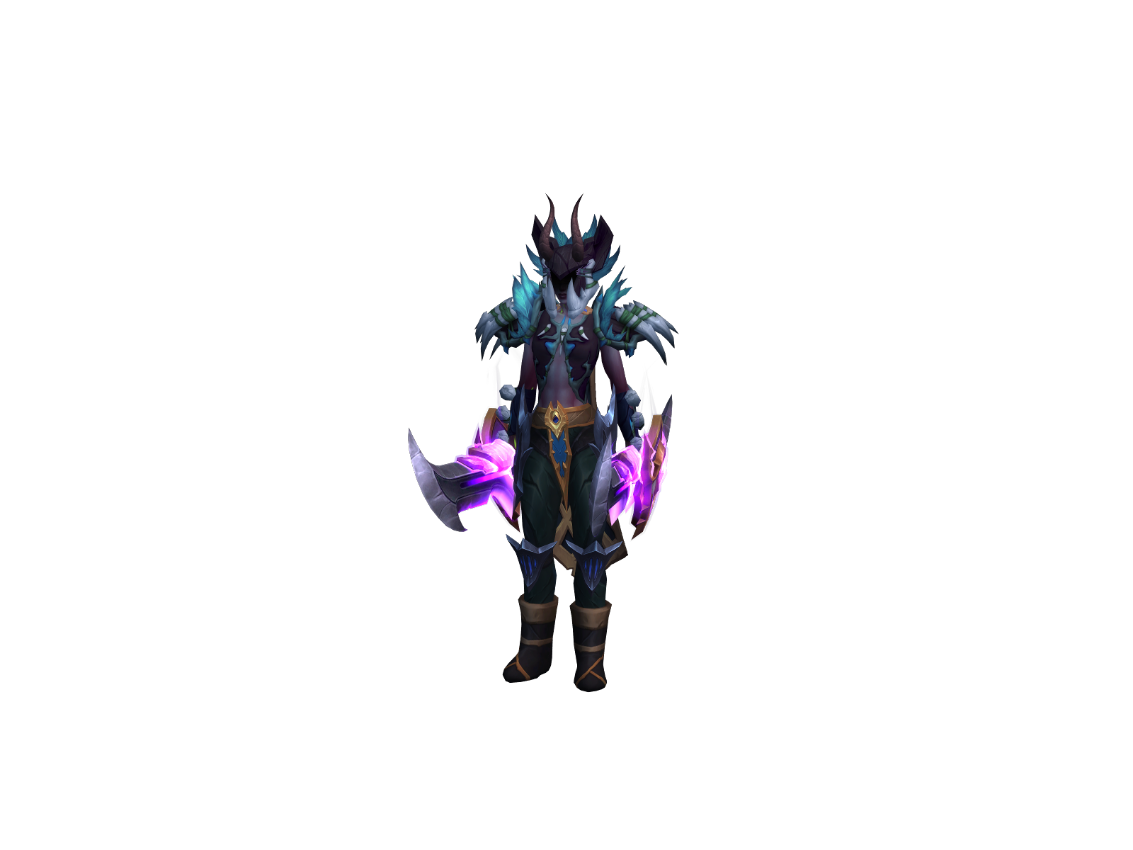 Zoelia 3D character render
