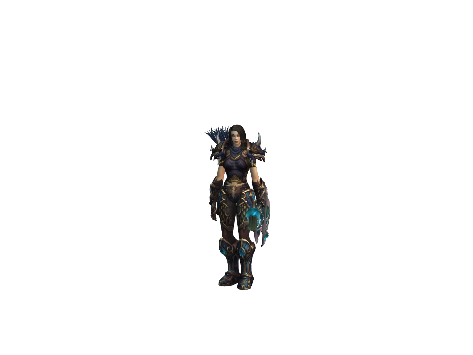Aevelia 3D character render