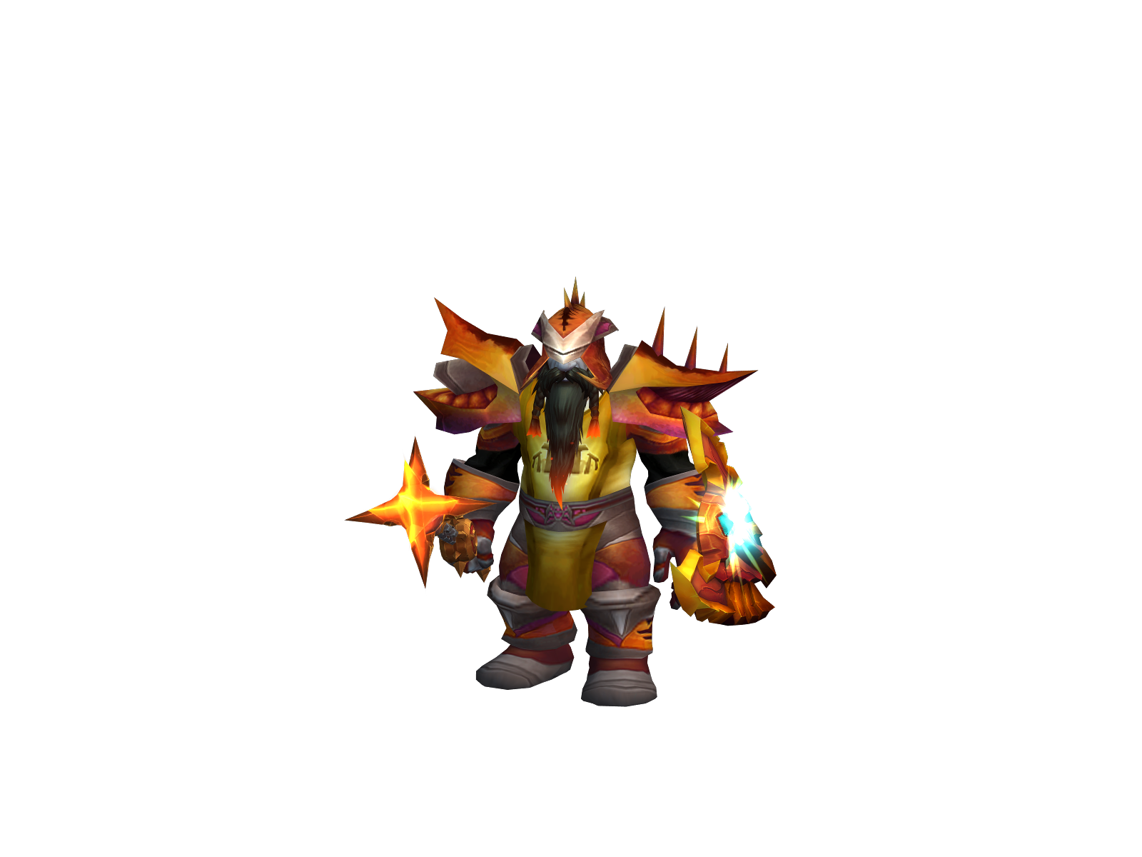 Aloof 3D character render